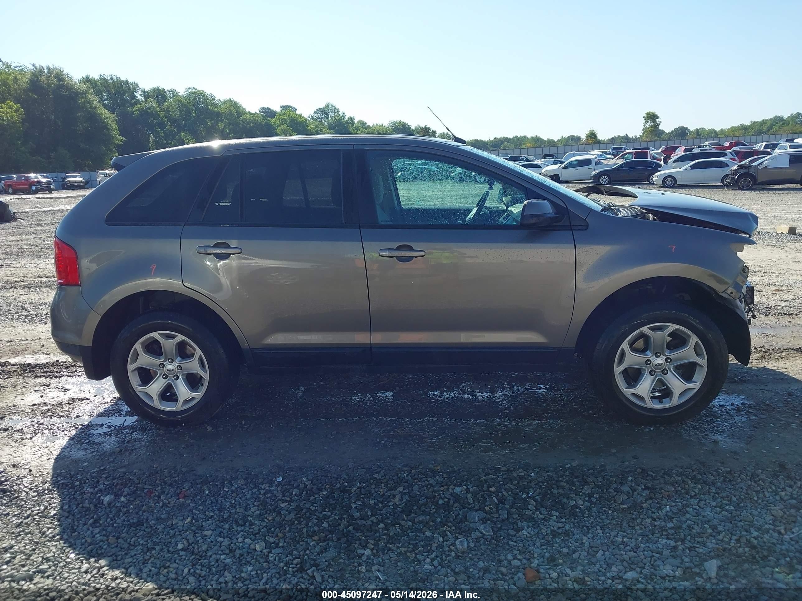2013 Ford Edge Sel Pewter vin: 2FMDK3JCXDBC80290