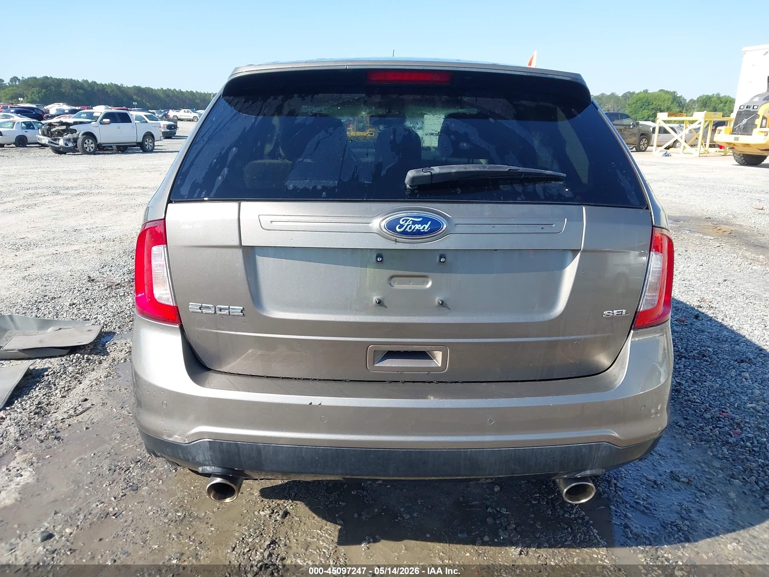 2013 Ford Edge Sel Pewter vin: 2FMDK3JCXDBC80290