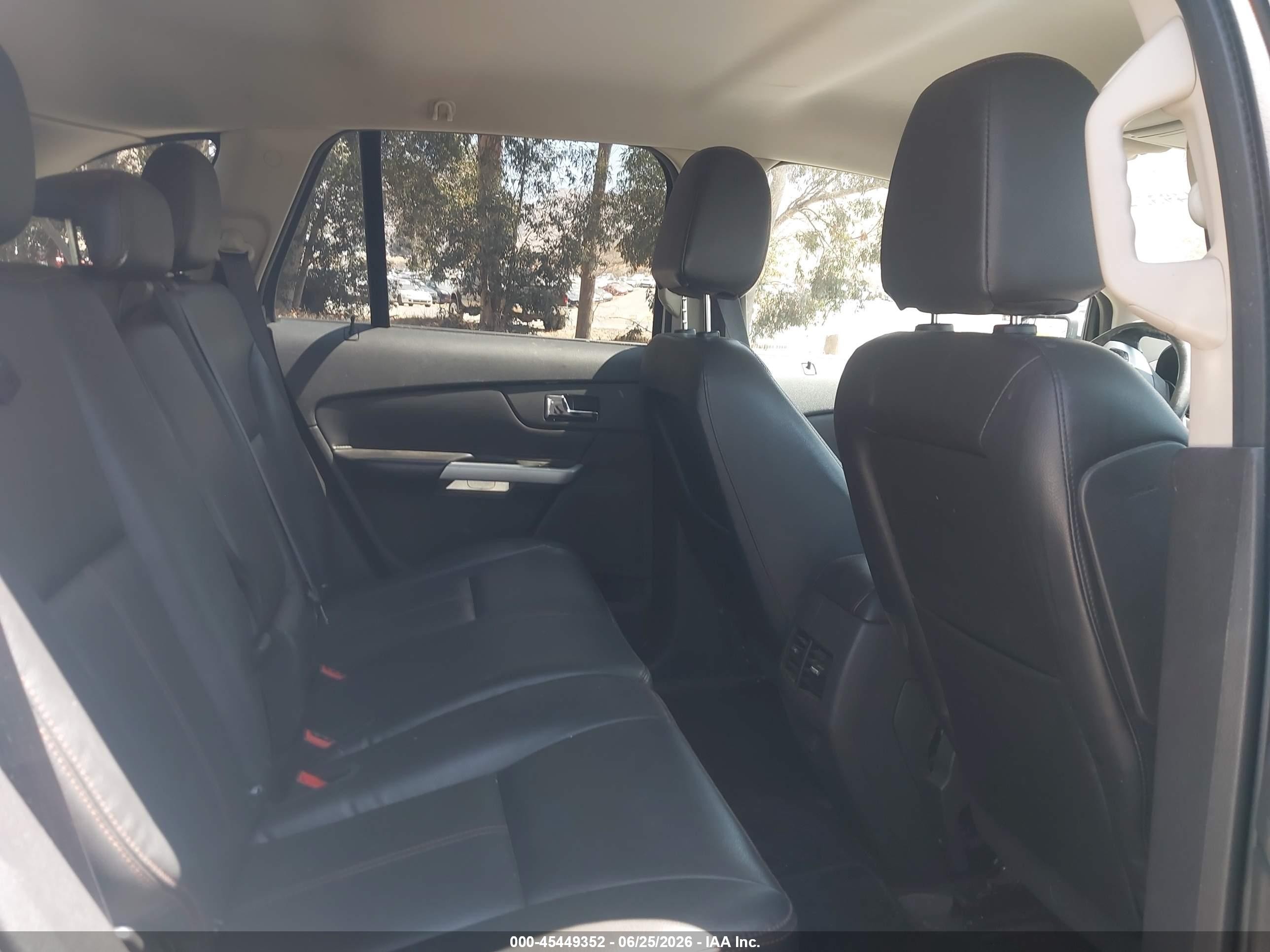 2013 Ford Edge Sel White vin: 2FMDK3JCXDBC89524