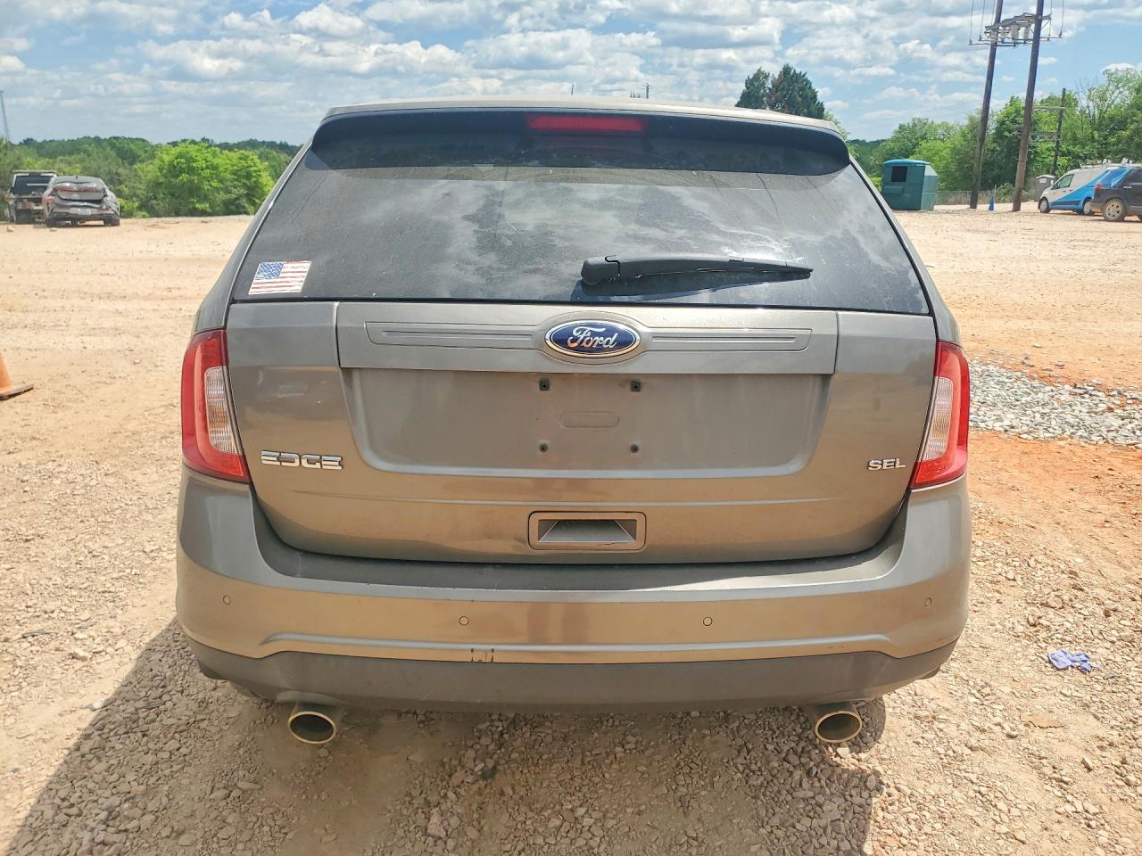 2013 Ford Edge Sel Серый vin: 2FMDK3JCXDBE32293