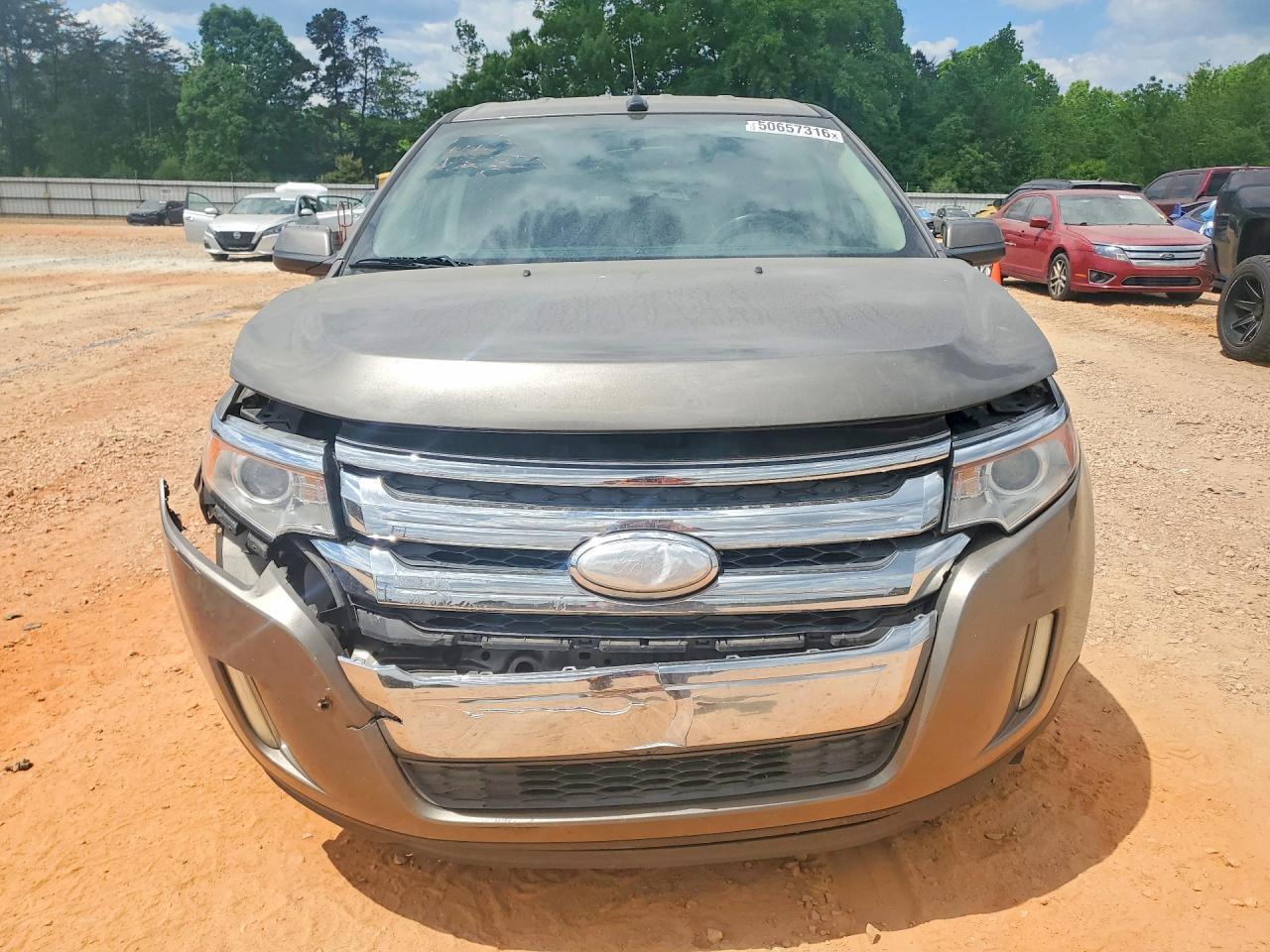 2013 Ford Edge Sel Серый vin: 2FMDK3JCXDBE32293