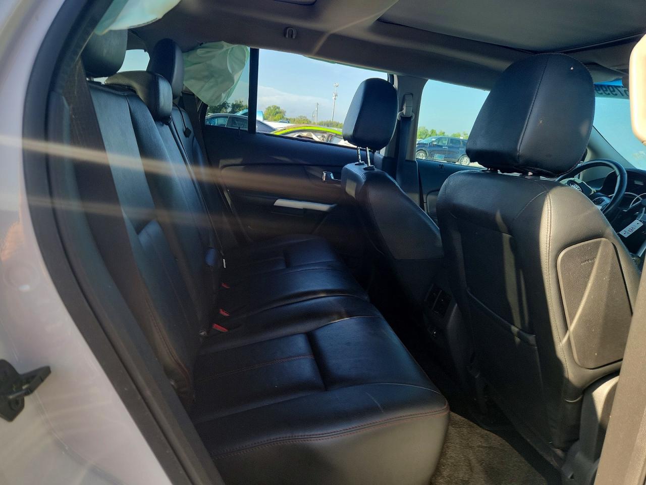 2014 Ford Edge Sel White vin: 2FMDK3JCXEBA81788