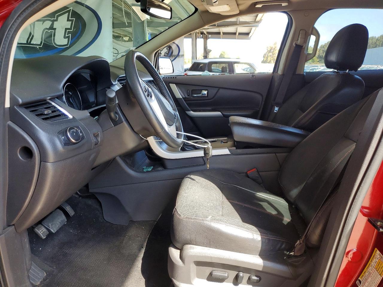 2014 Ford Edge Sel Red vin: 2FMDK3JCXEBA90734