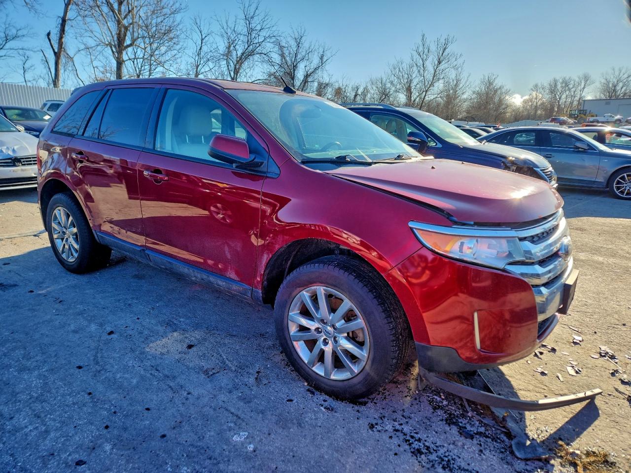 2014 Ford Edge Sel Красный vin: 2FMDK3JCXEBB18080