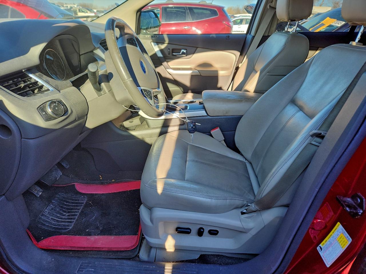 2014 Ford Edge Sel Красный vin: 2FMDK3JCXEBB18080