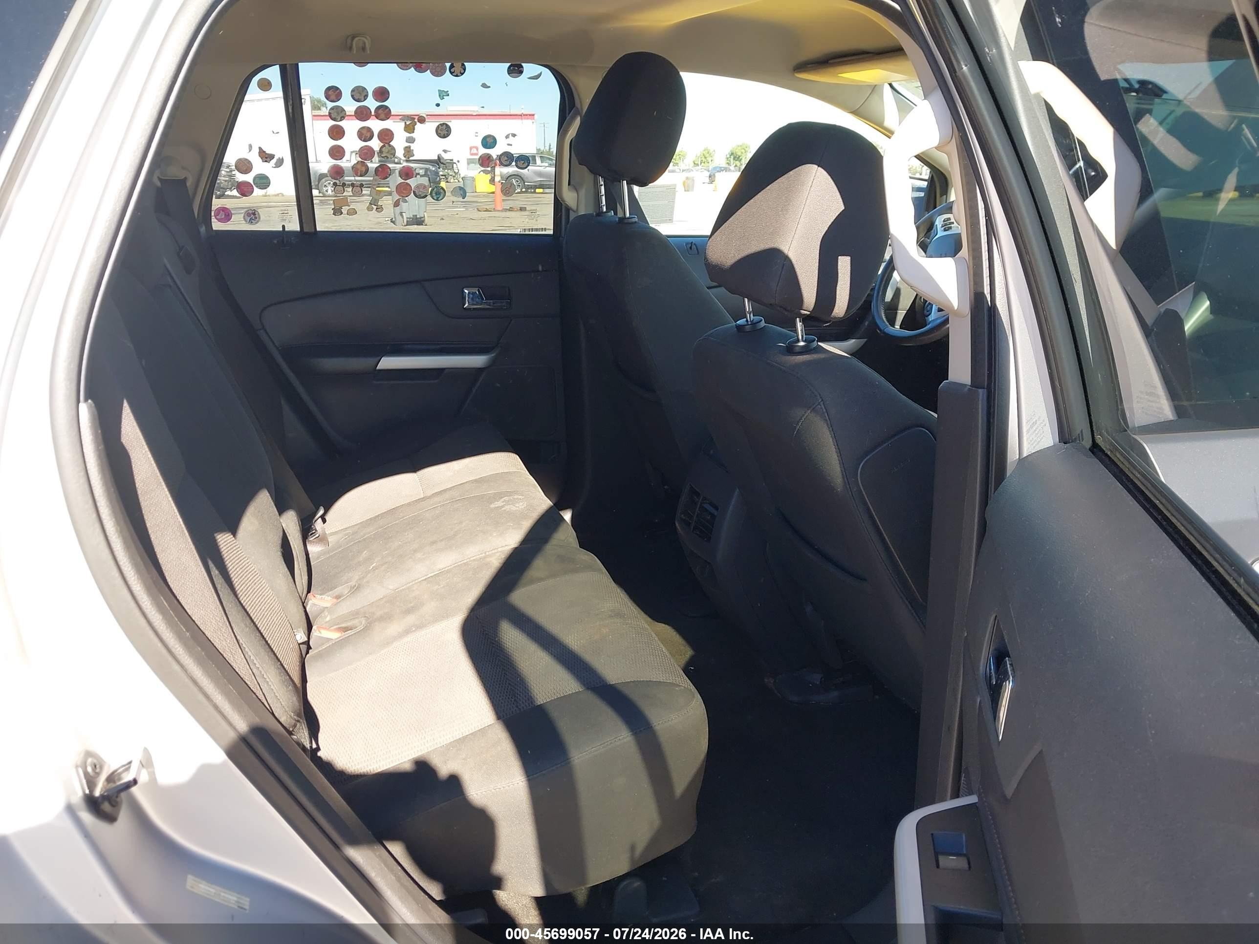 2014 Ford Edge Sel Silver vin: 2FMDK3JCXEBB18404