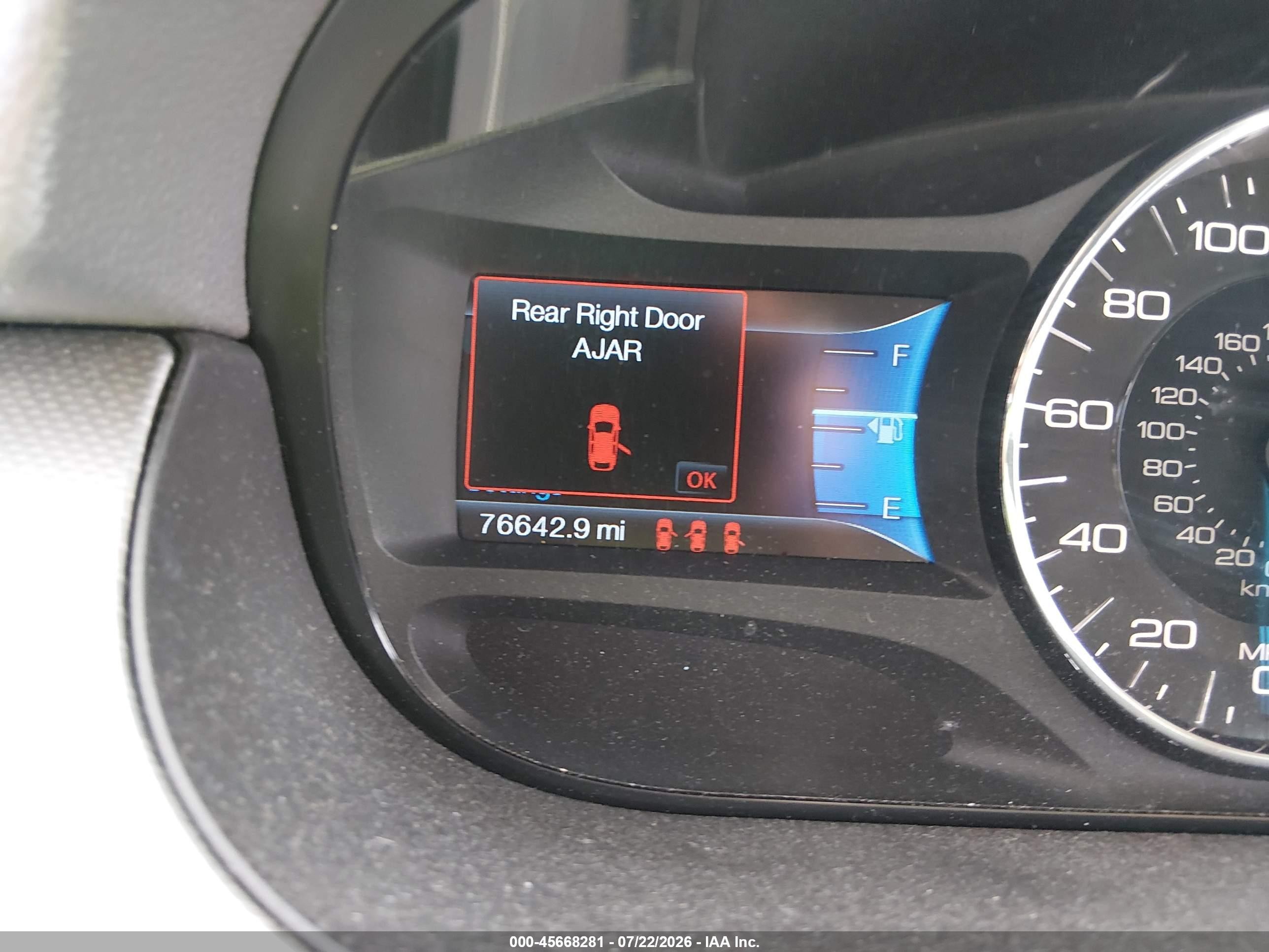 2014 Ford Edge Sel White vin: 2FMDK3JCXEBB21755