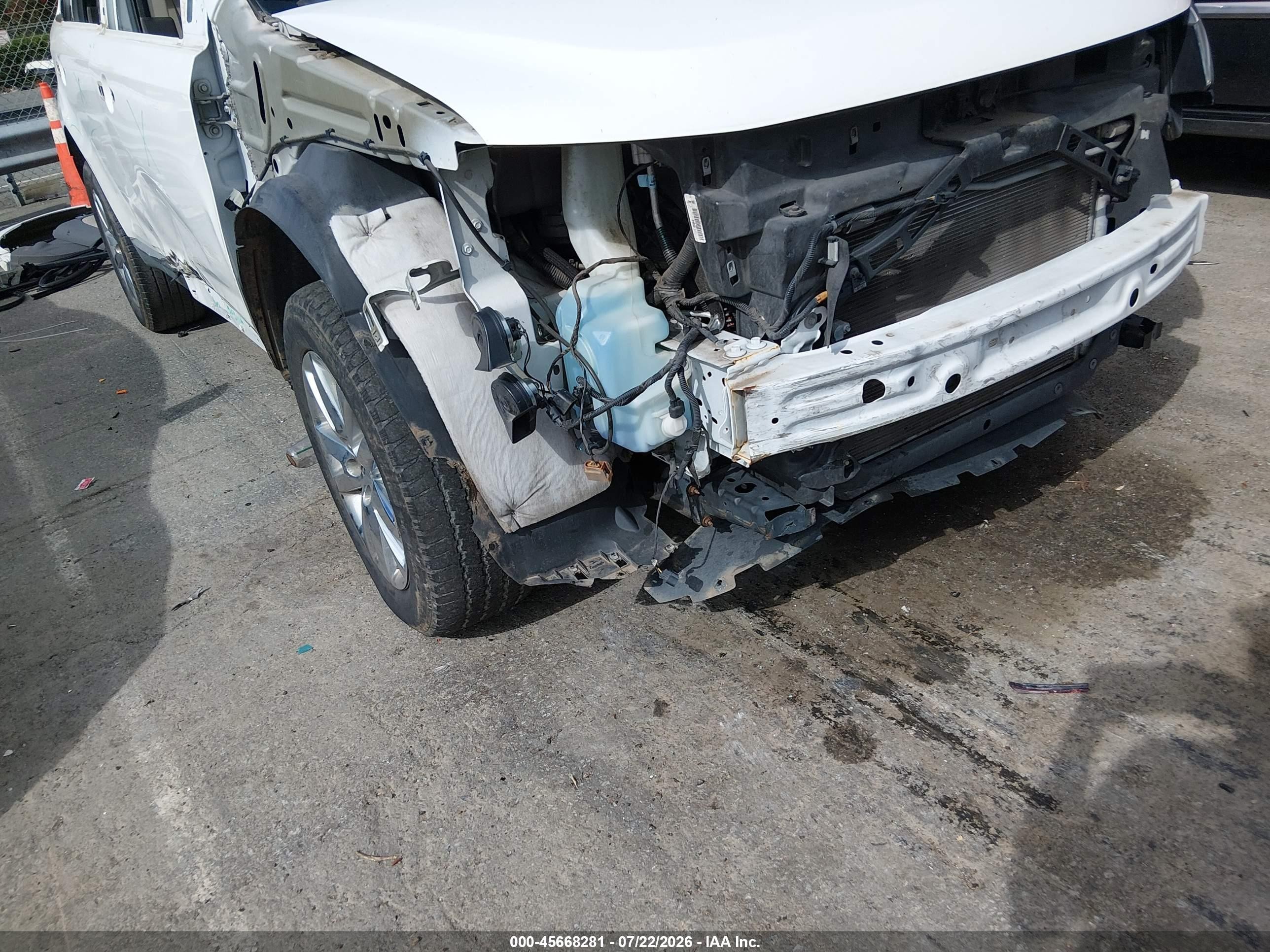 2014 Ford Edge Sel White vin: 2FMDK3JCXEBB21755
