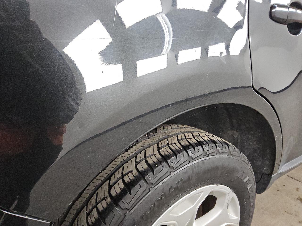 2014 Ford Edge Sel Black vin: 2FMDK3JCXEBB35932 Damage: Right Qtr Panel, Dent(S) W/ Paint Dmg, 7 To 8 Inches
