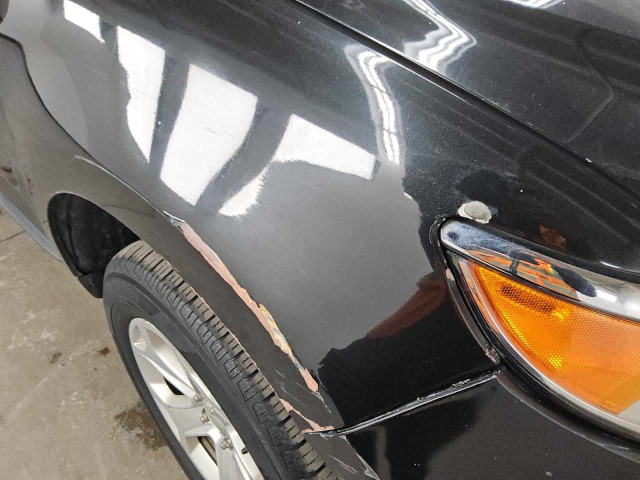2014 Ford Edge Sel Black vin: 2FMDK3JCXEBB35932 Damage: Right Front Fender, Dent(S) W/ Paint Dmg, 8 To 9 Inches