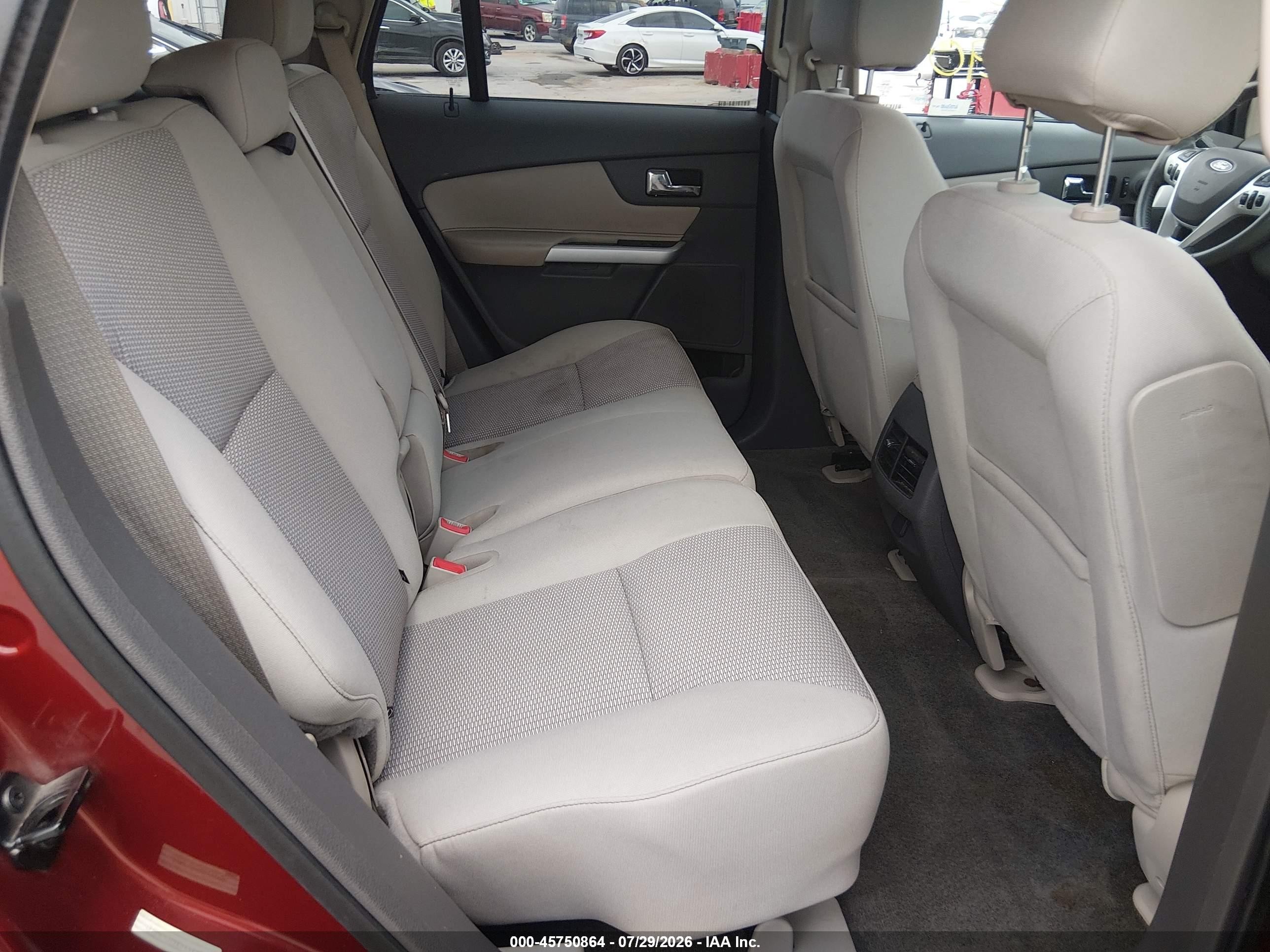 2014 Ford Edge Sel Бежевый vin: 2FMDK3JCXEBB44730
