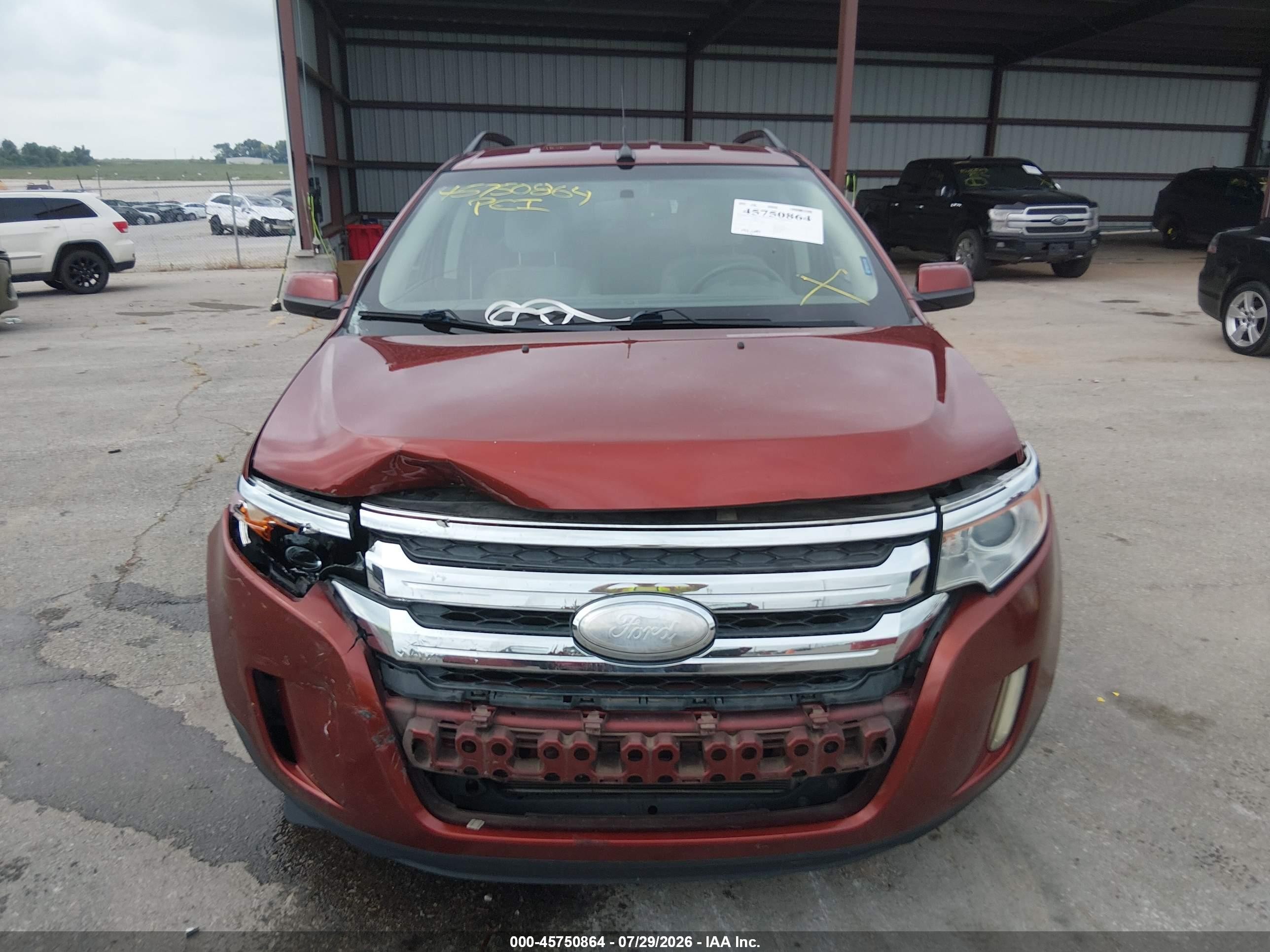 2014 Ford Edge Sel Бежевый vin: 2FMDK3JCXEBB44730