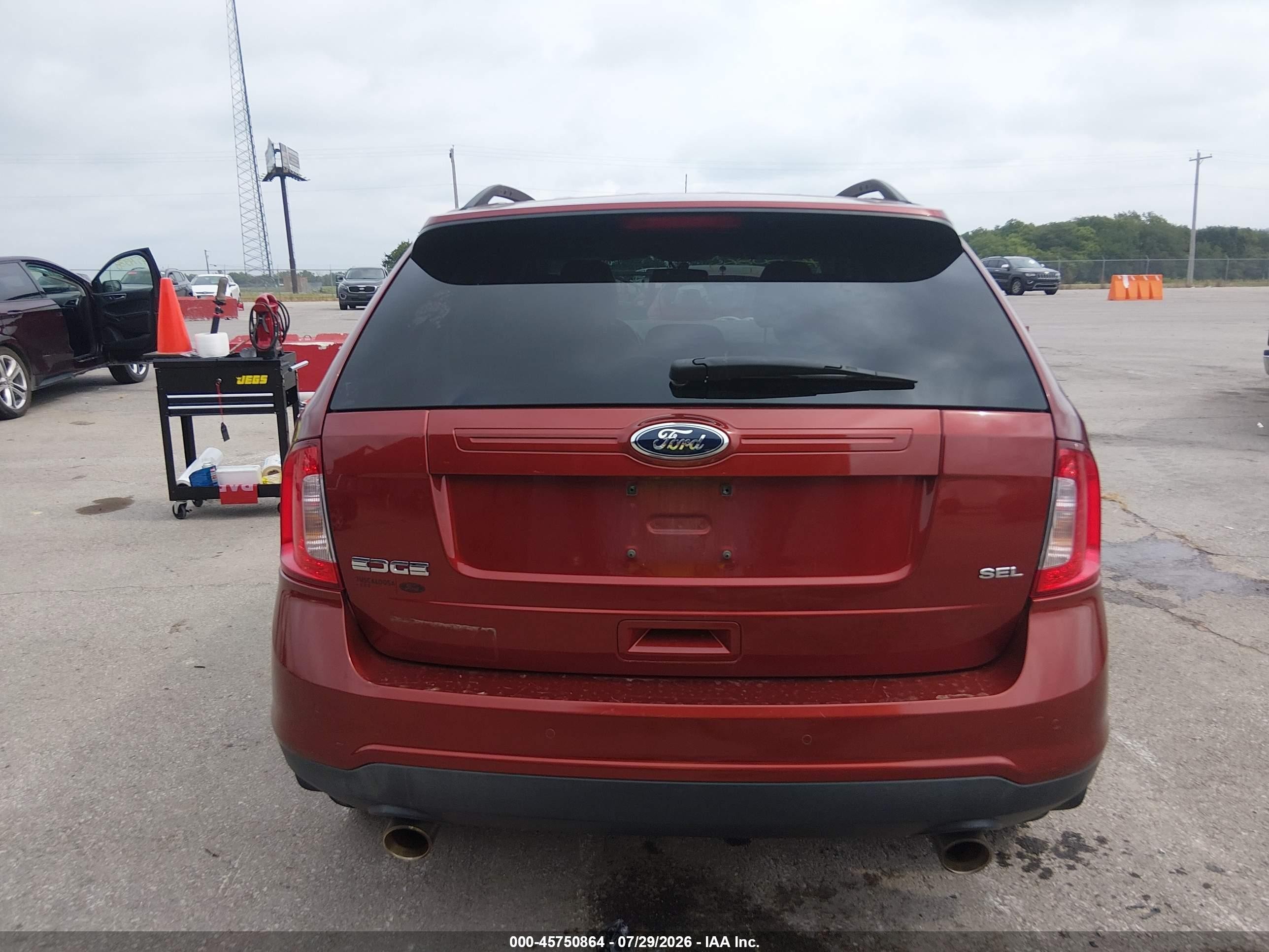 2014 Ford Edge Sel Бежевый vin: 2FMDK3JCXEBB44730