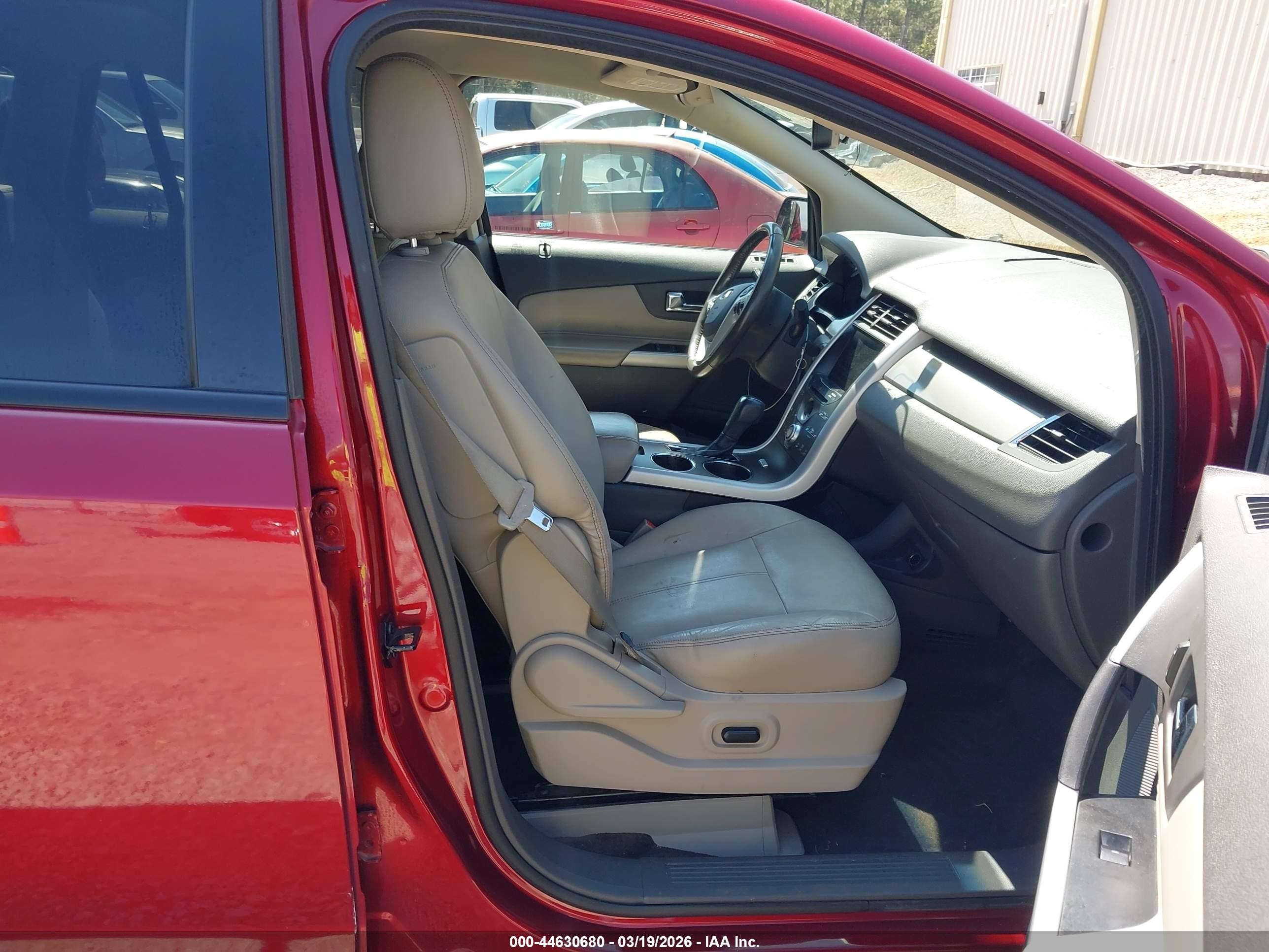 2014 Ford Edge Sel Красный vin: 2FMDK3JCXEBB72267