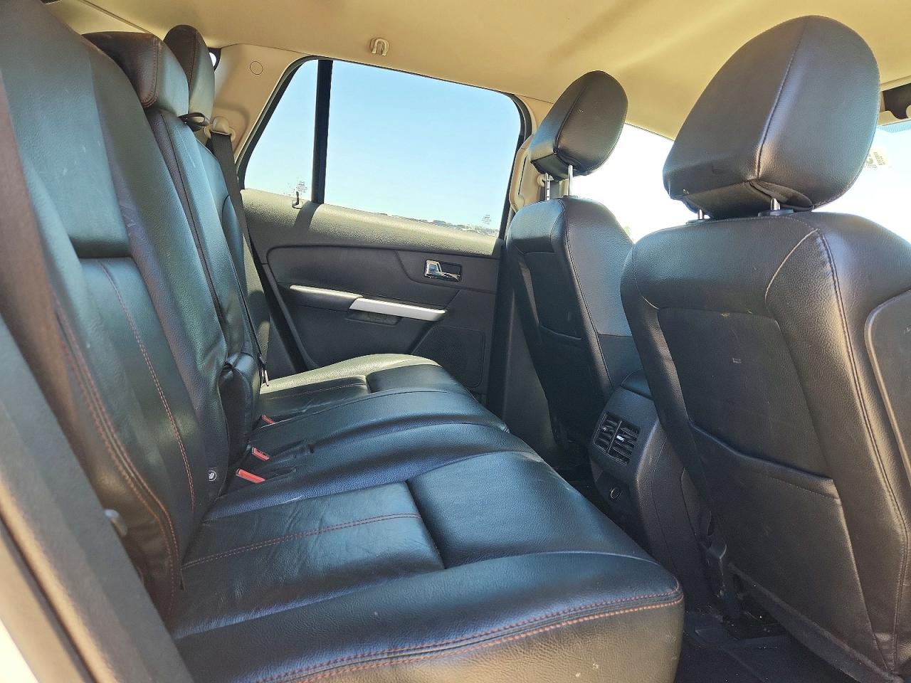 2014 Ford Edge Sel White vin: 2FMDK3JCXEBB85147