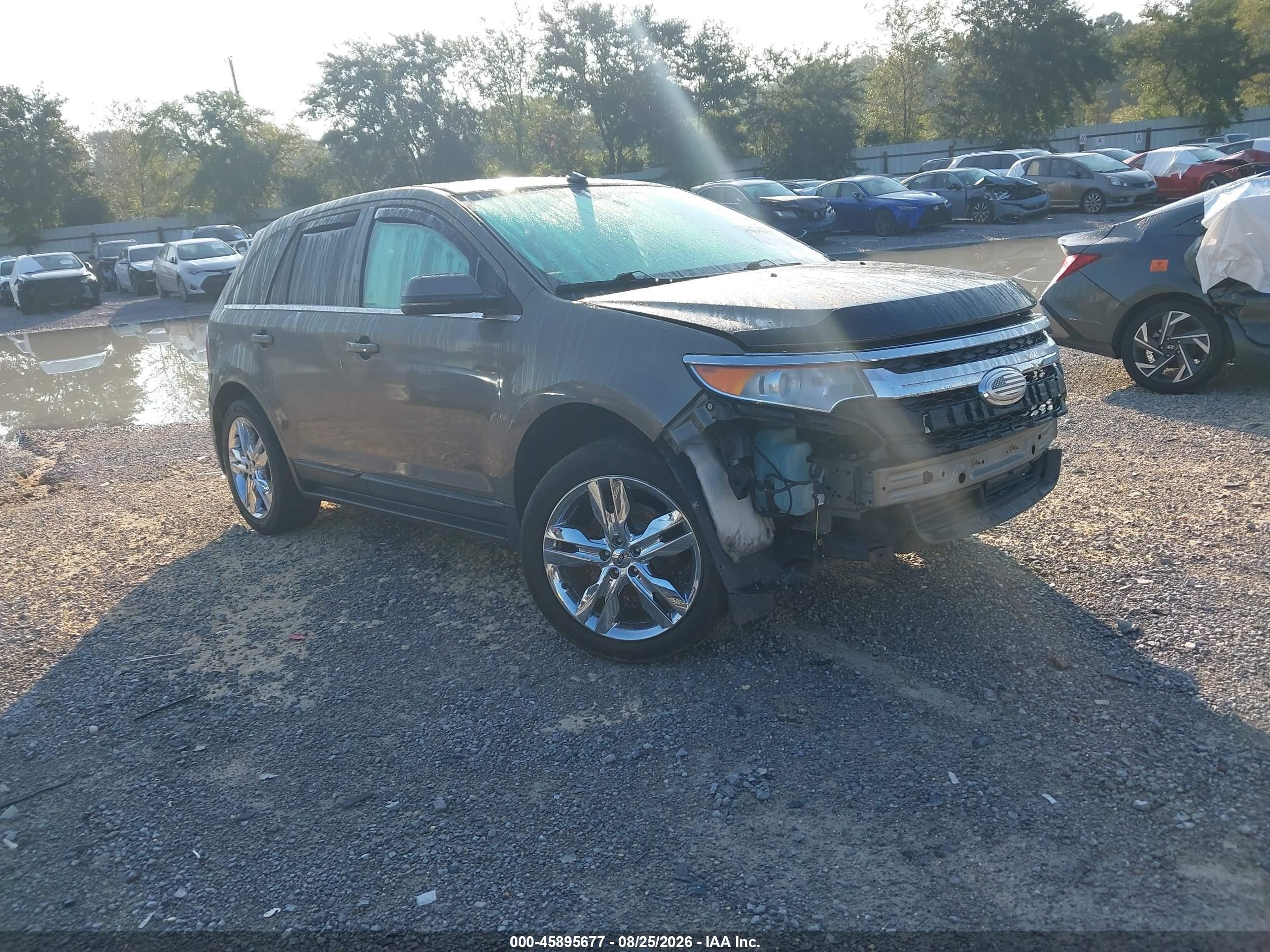2013 Ford Edge Limited Brown vin: 2FMDK3K90DBA49689