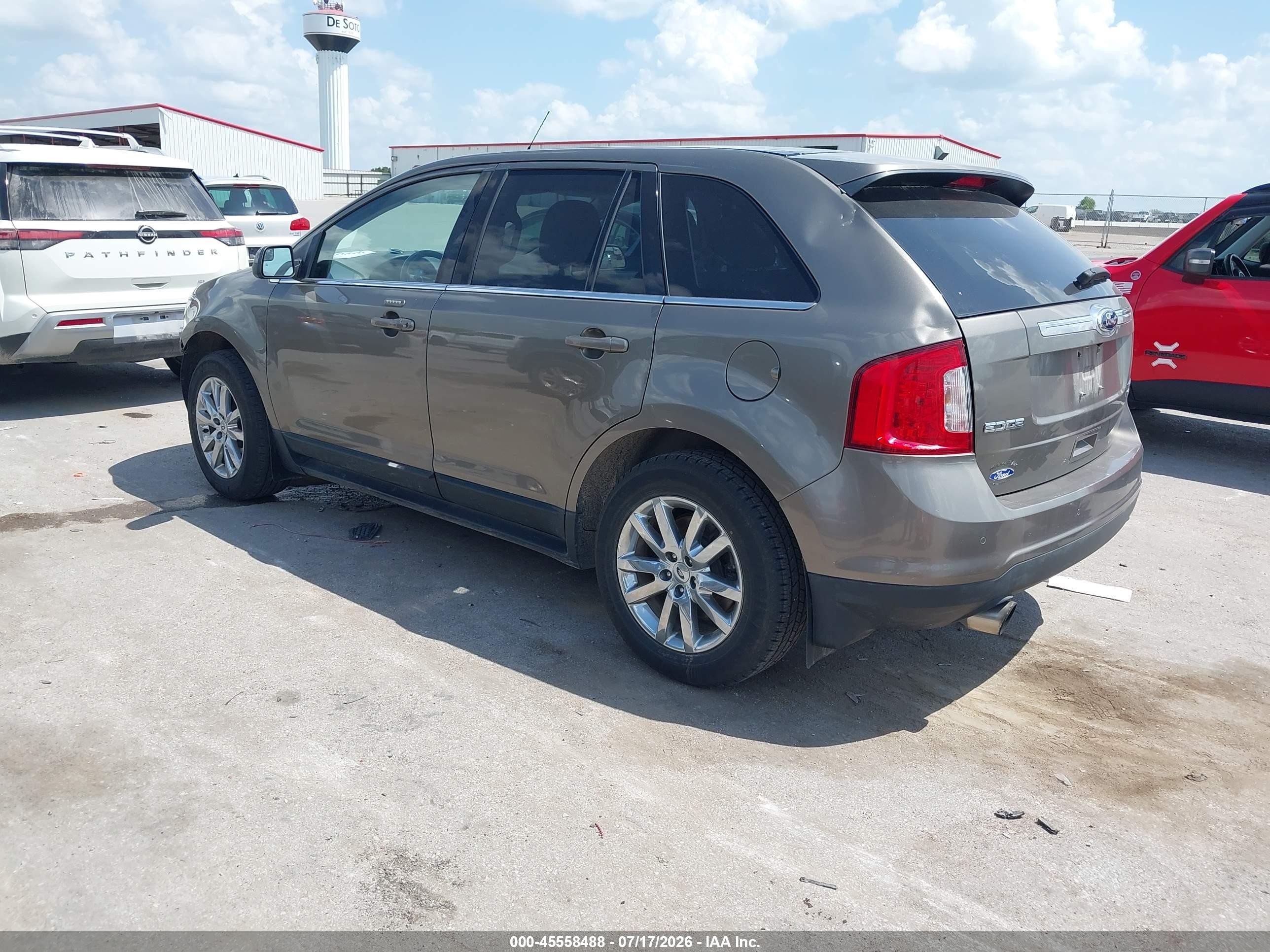 2013 Ford Edge Limited Gray vin: 2FMDK3K90DBB06201