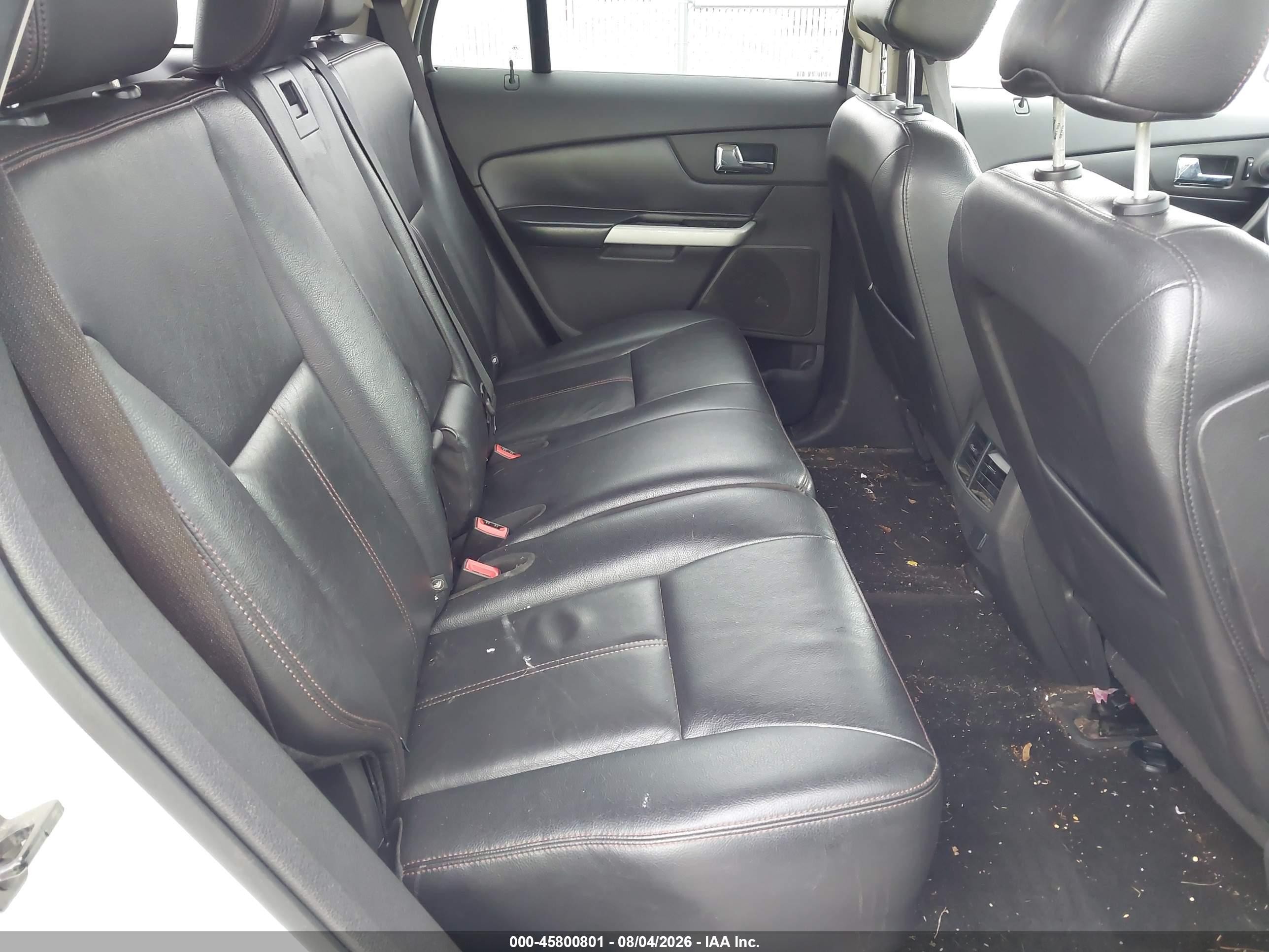 2012 Ford Edge Limited Белый vin: 2FMDK3K91CBA58660