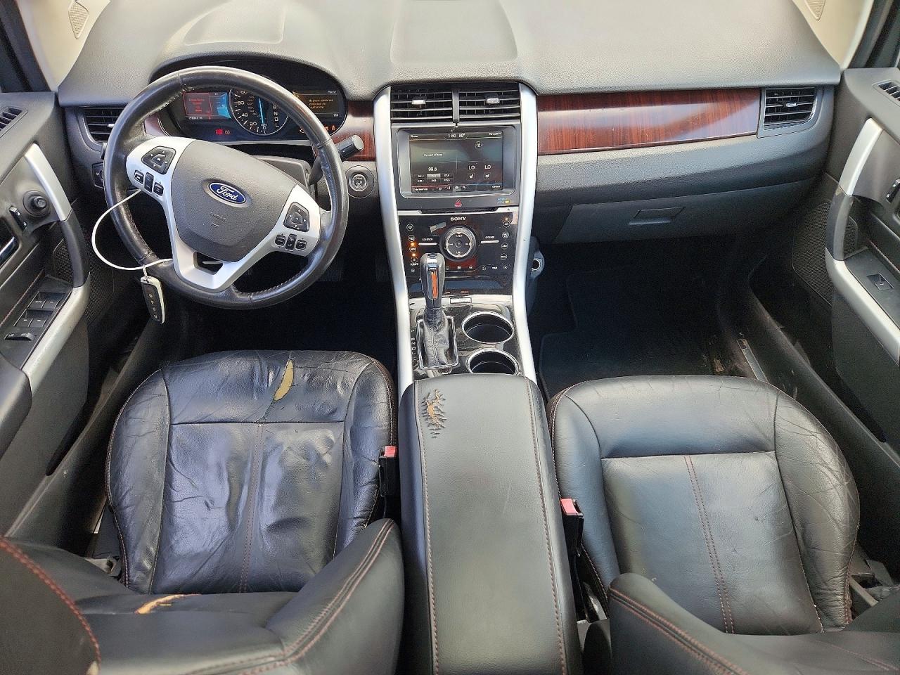 2012 Ford Edge Limited Black vin: 2FMDK3K93CBA03305