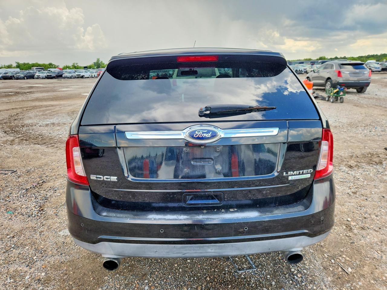 2012 Ford Edge Limited Black vin: 2FMDK3K93CBA03305