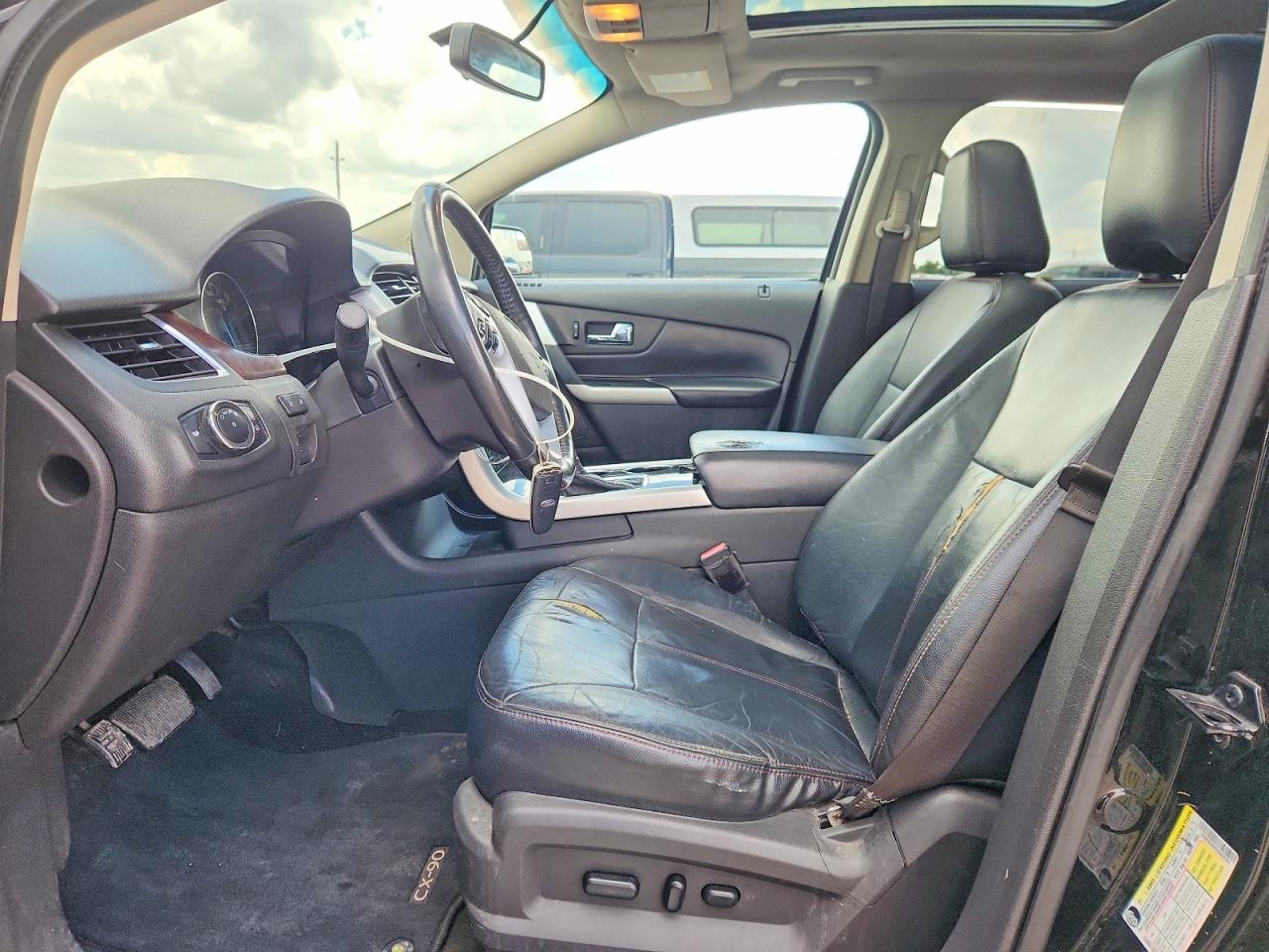 2012 Ford Edge Limited Black vin: 2FMDK3K93CBA03305