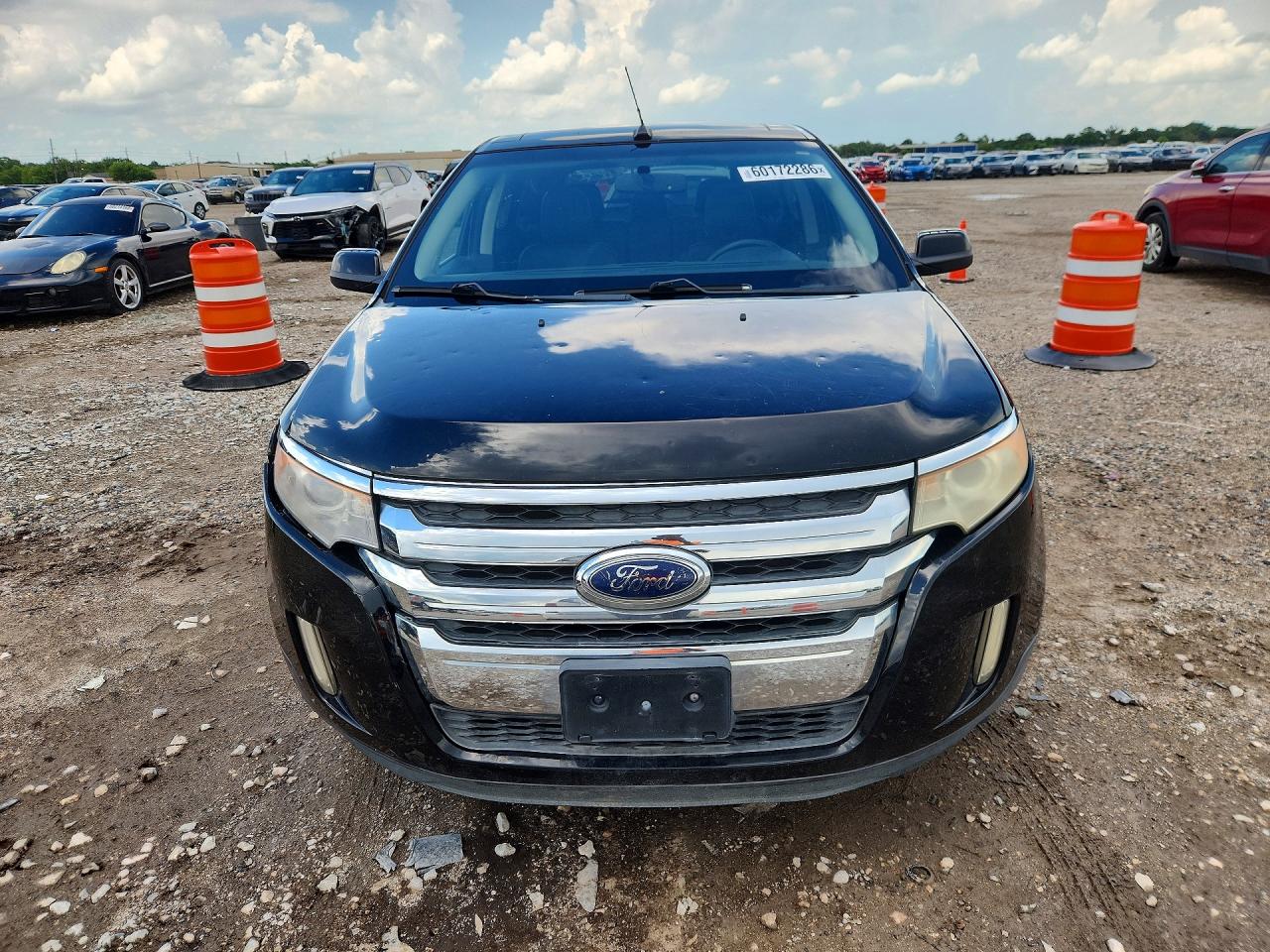 2012 Ford Edge Limited Black vin: 2FMDK3K93CBA03305