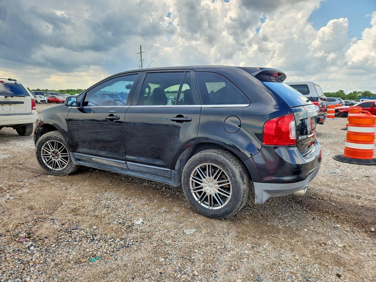 2012 Ford Edge Limited Black vin: 2FMDK3K93CBA03305
