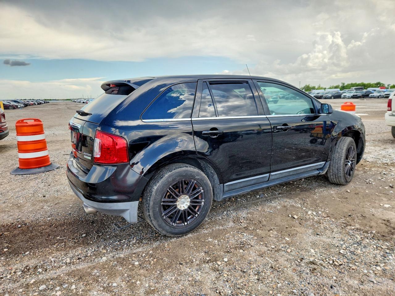 2012 Ford Edge Limited Black vin: 2FMDK3K93CBA03305