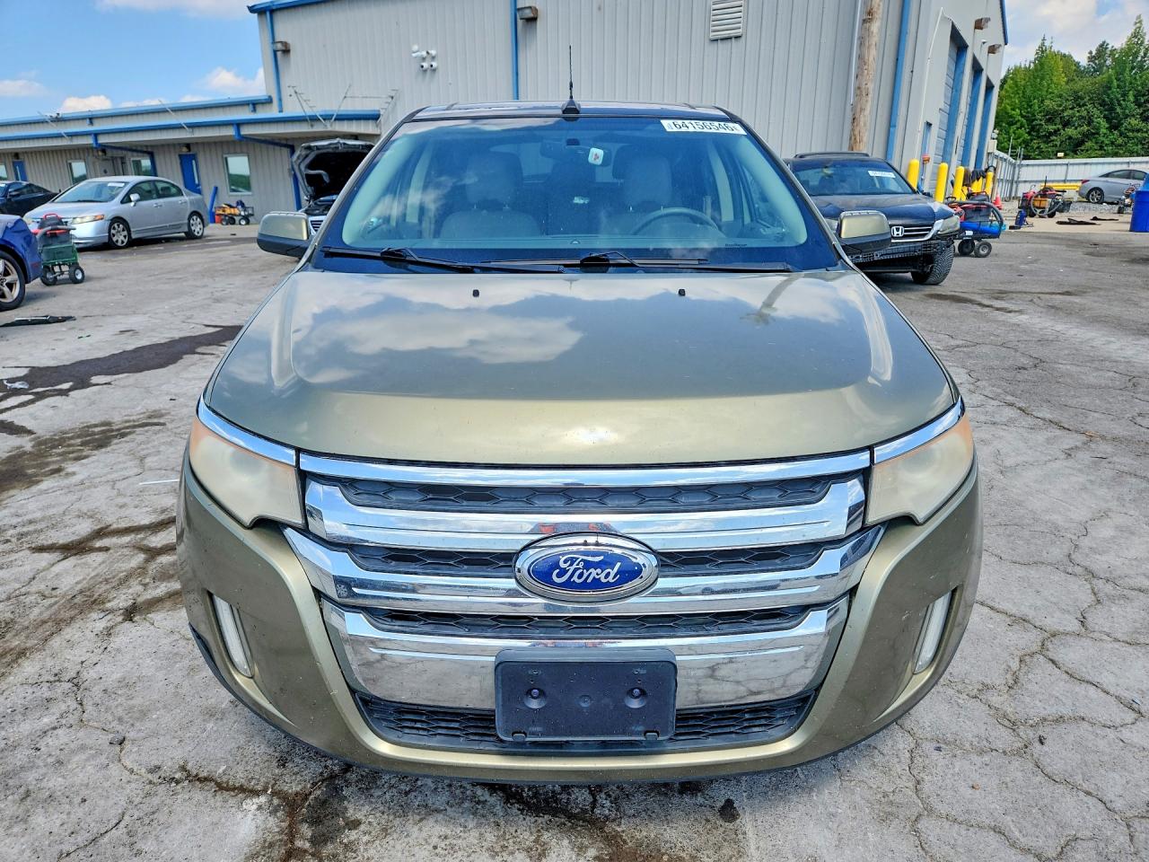 2012 Ford Edge Limited Green vin: 2FMDK3K93CBA09895
