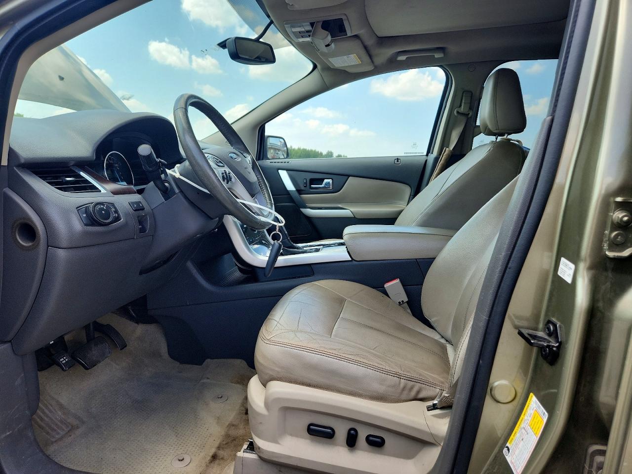2012 Ford Edge Limited Green vin: 2FMDK3K93CBA09895