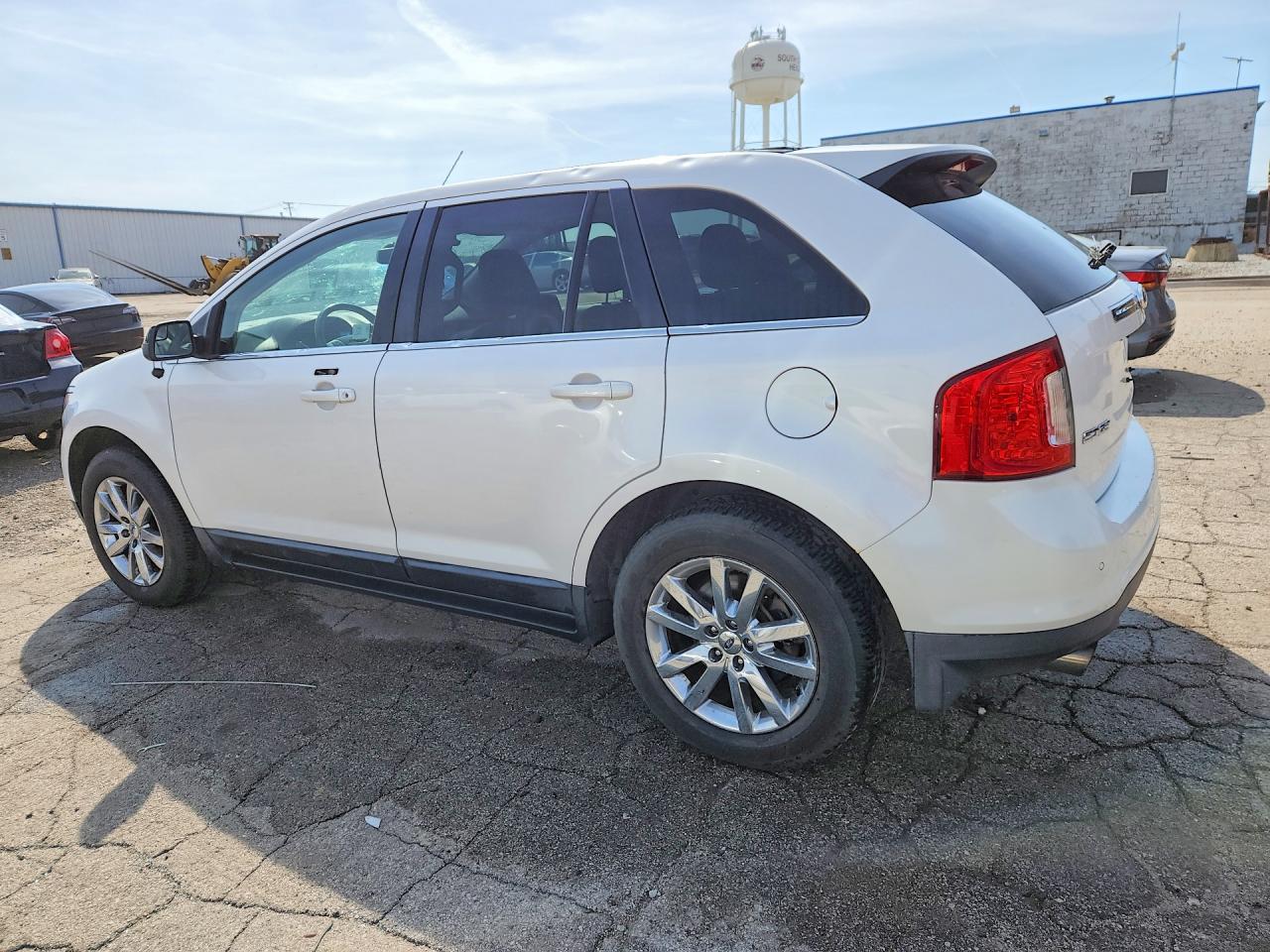 2012 Ford Edge Limited White vin: 2FMDK3K93CBA26292
