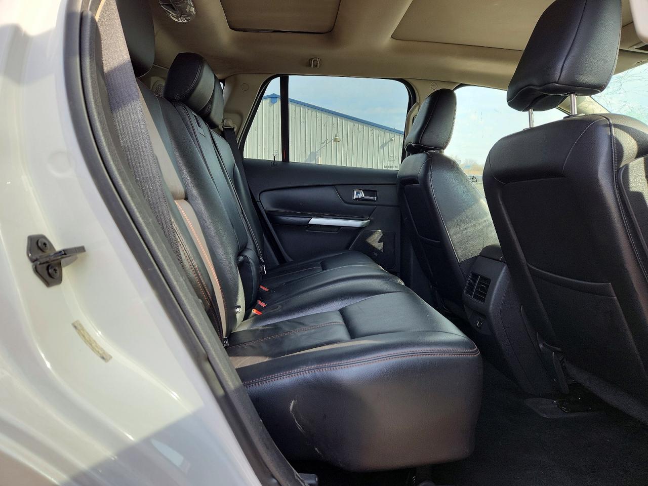 2012 Ford Edge Limited White vin: 2FMDK3K93CBA26292