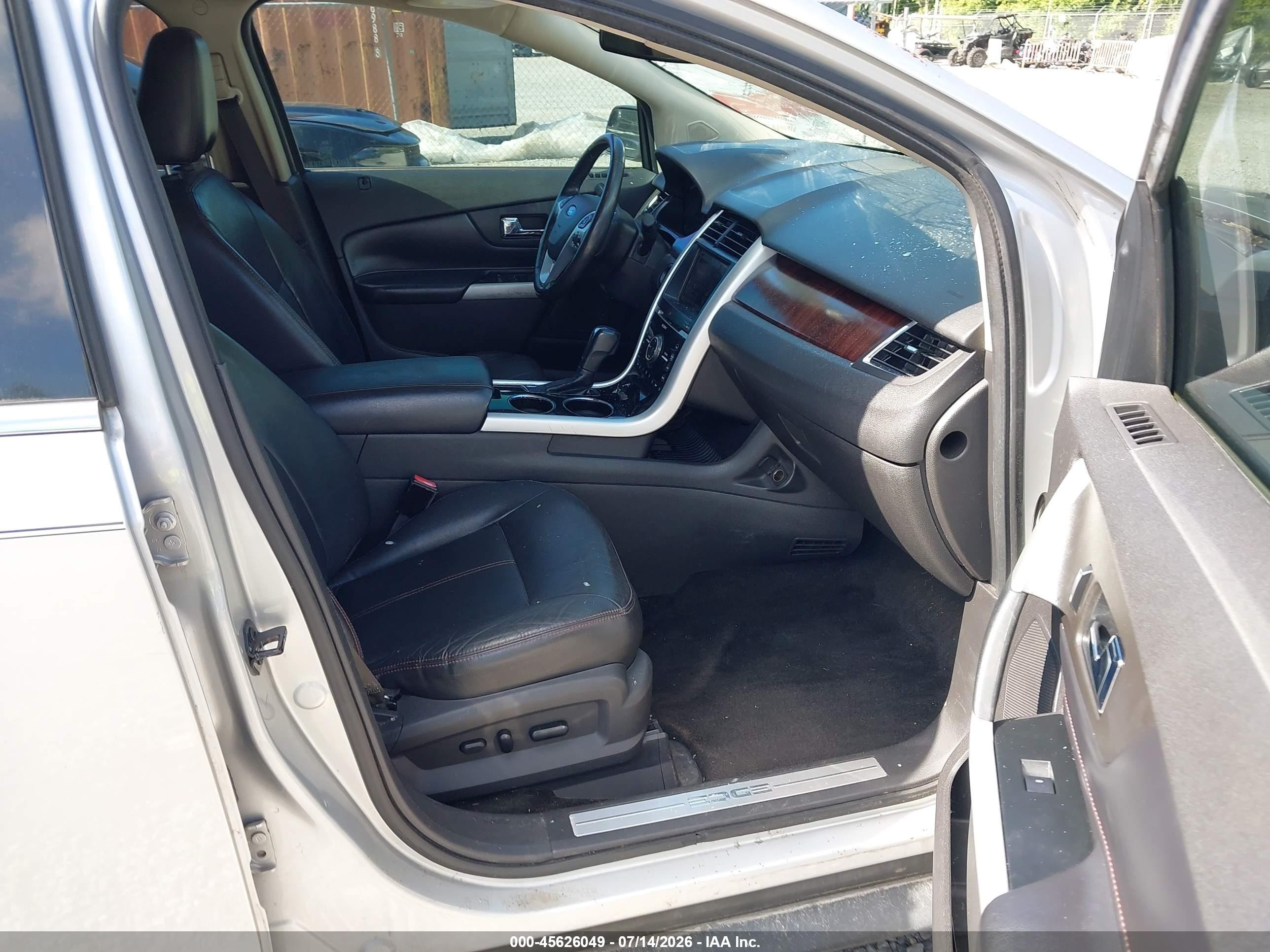 2012 Ford Edge Limited Silver vin: 2FMDK3K93CBA35851