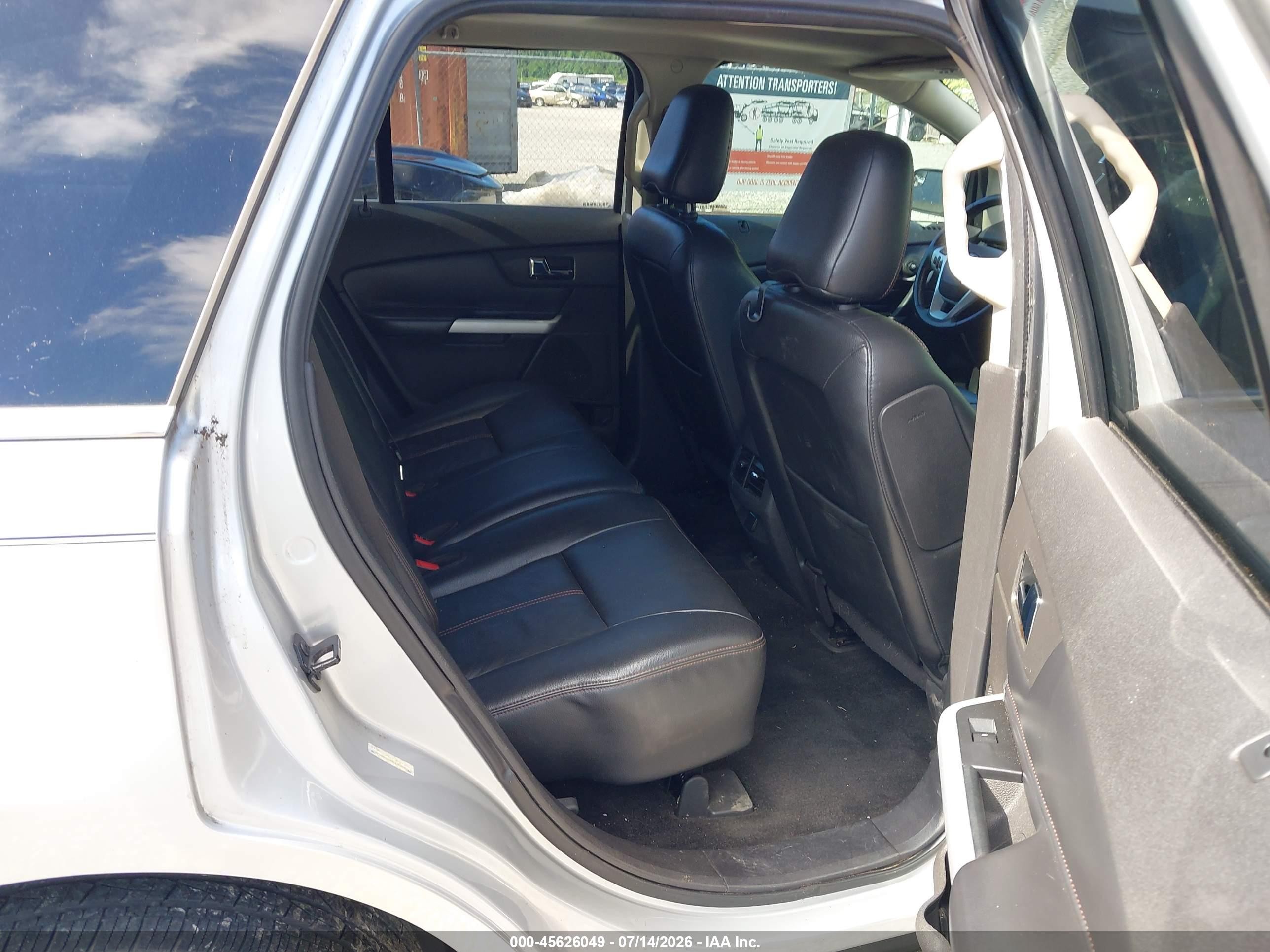 2012 Ford Edge Limited Silver vin: 2FMDK3K93CBA35851