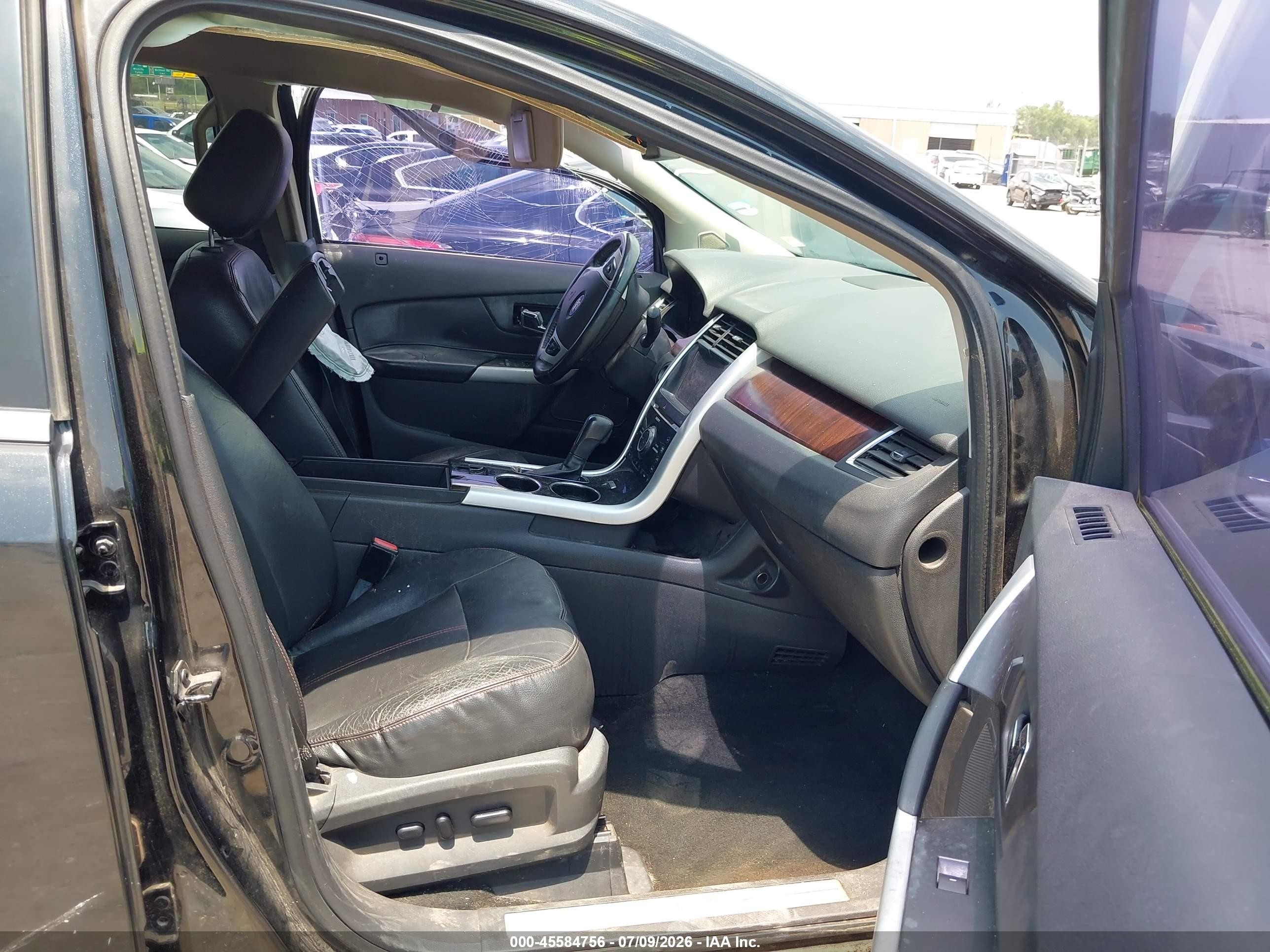 2012 Ford Edge Limited Black vin: 2FMDK3K94CBA45594