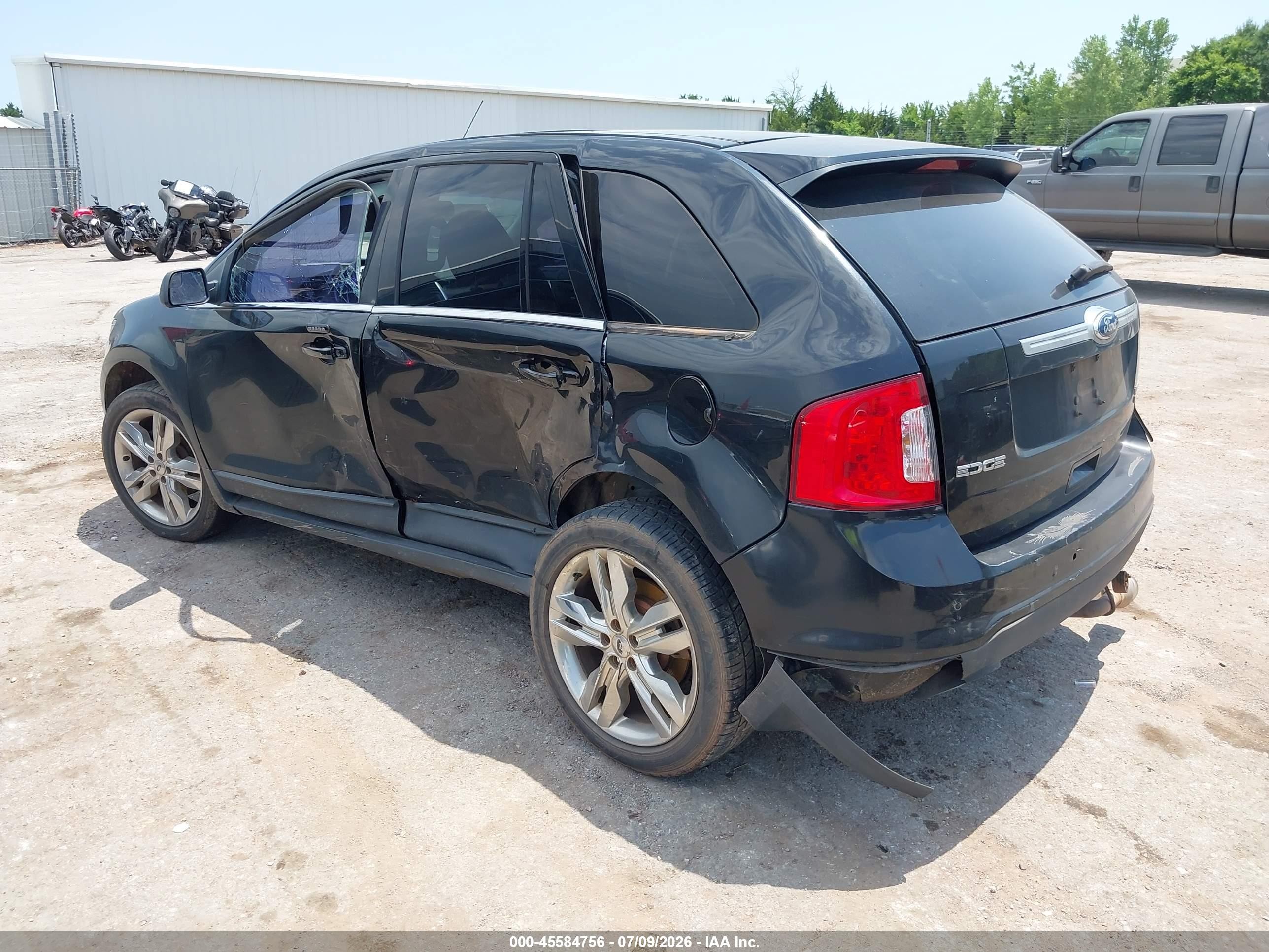 2012 Ford Edge Limited Black vin: 2FMDK3K94CBA45594