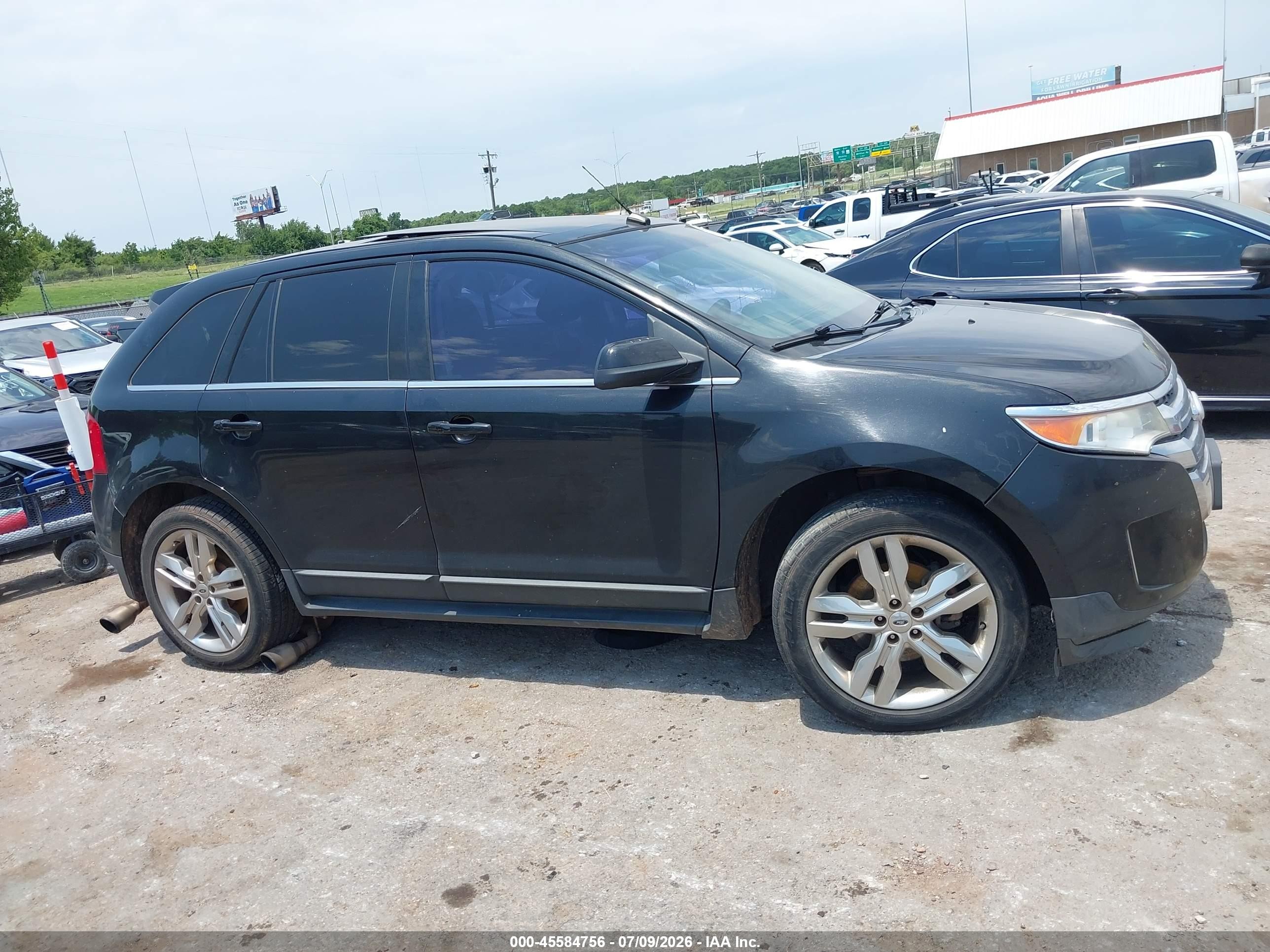 2012 Ford Edge Limited Black vin: 2FMDK3K94CBA45594