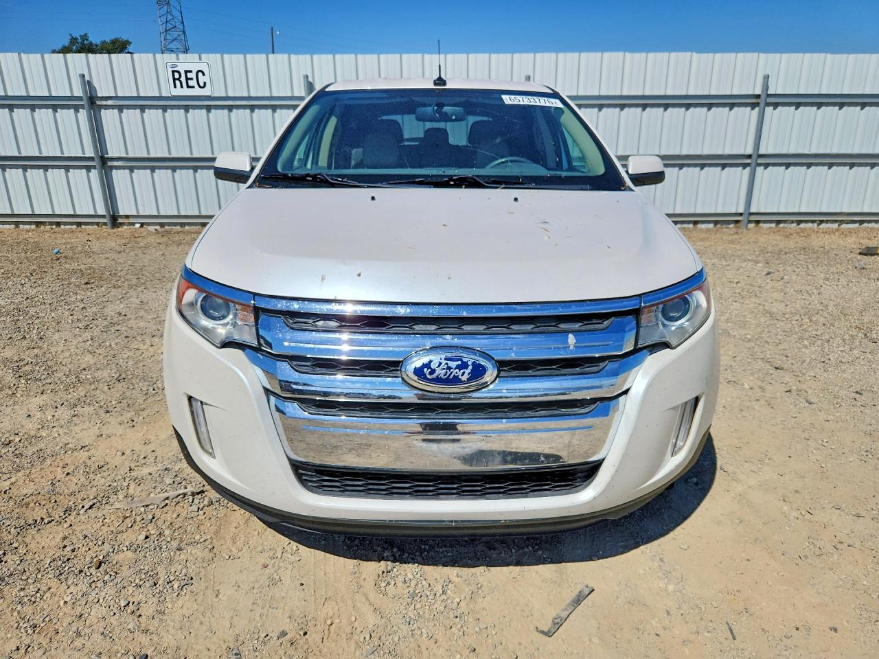 2013 Ford Edge Limited White vin: 2FMDK3K94DBA33043