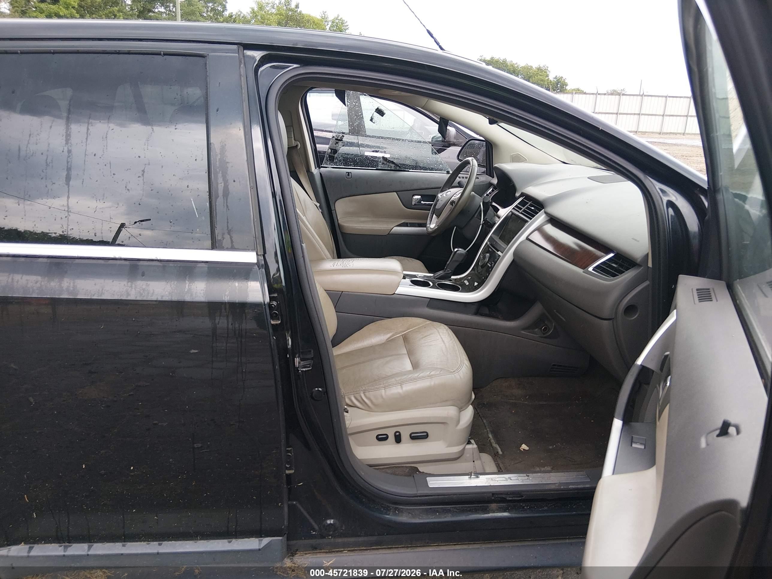 2013 Ford Edge Limited Black vin: 2FMDK3K95DBB68936