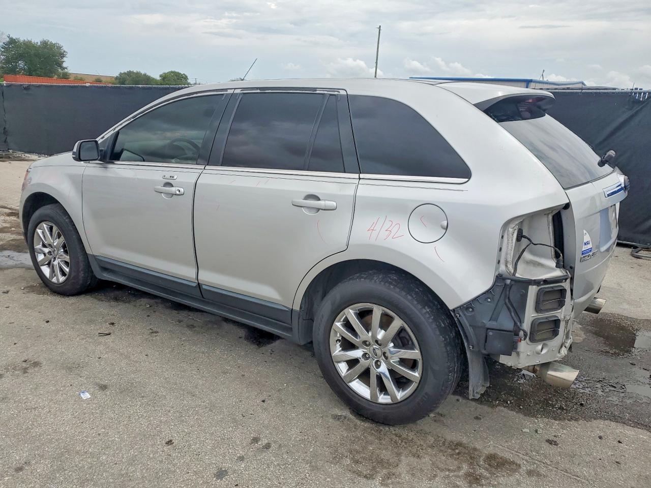 2014 Ford Edge Limited Silver vin: 2FMDK3K95EBA36812