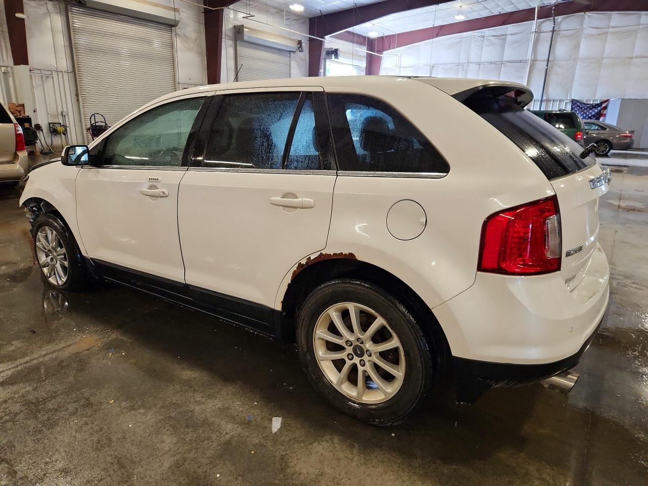 2012 Ford Edge Limited White vin: 2FMDK3K97CBA59909