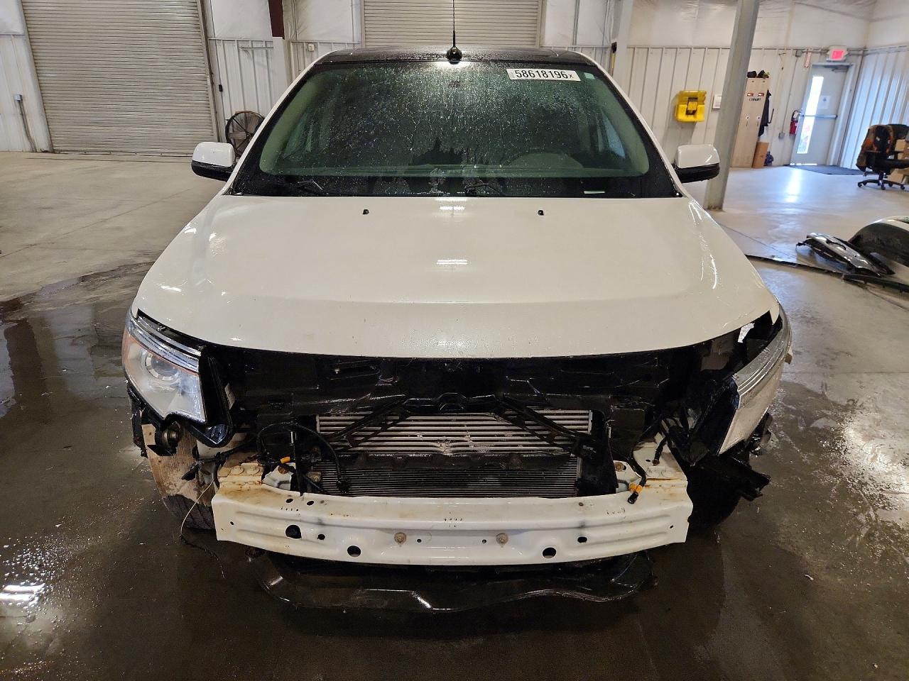 2012 Ford Edge Limited White vin: 2FMDK3K97CBA59909
