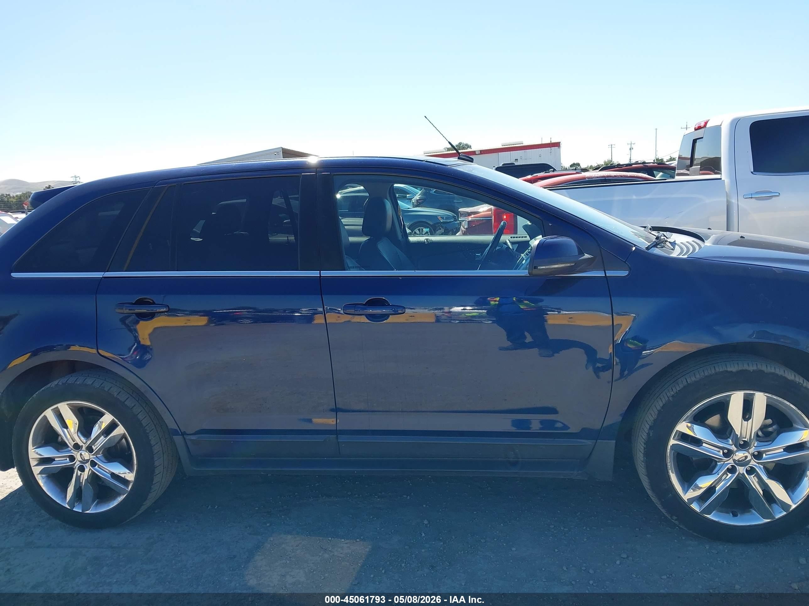 2012 Ford Edge Limited Blue vin: 2FMDK3K97CBA93381