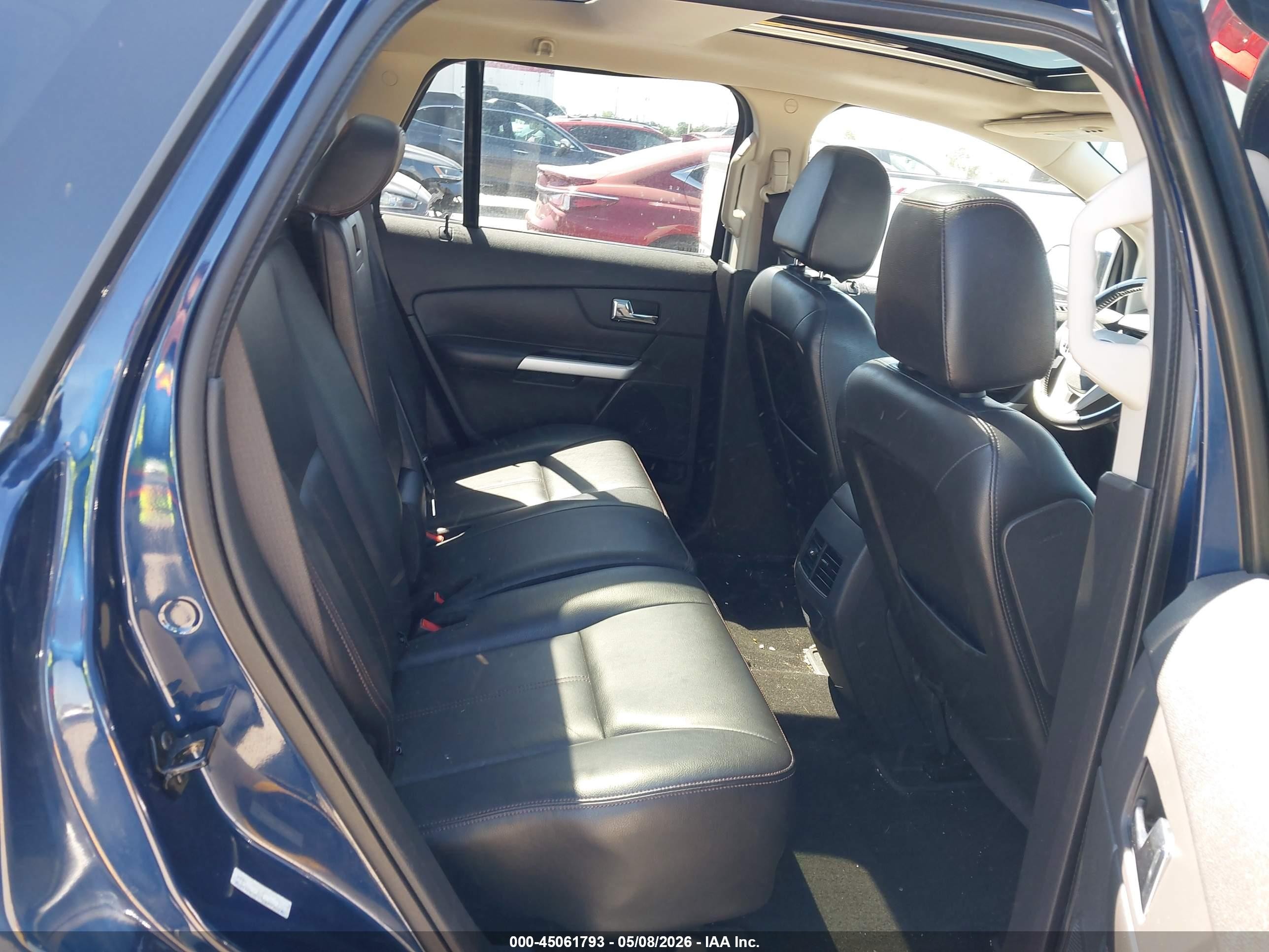 2012 Ford Edge Limited Blue vin: 2FMDK3K97CBA93381