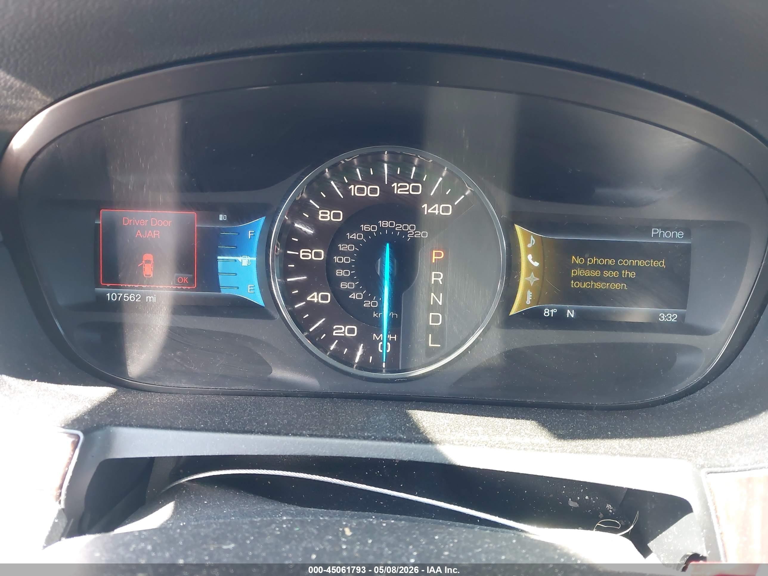 2012 Ford Edge Limited Blue vin: 2FMDK3K97CBA93381