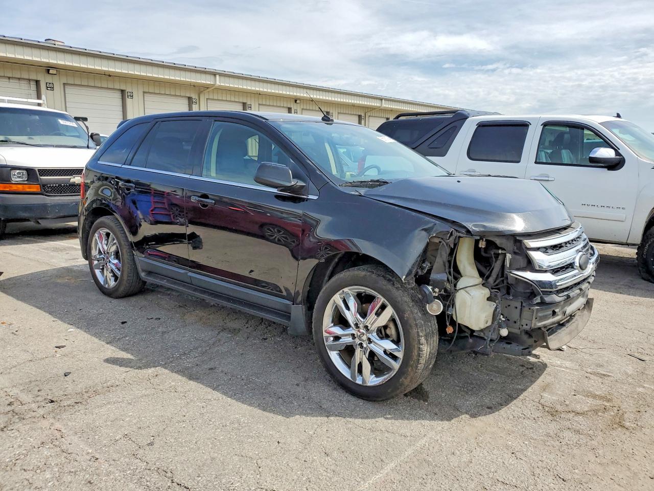 2013 Ford Edge Limited Black vin: 2FMDK3K97DBC34130