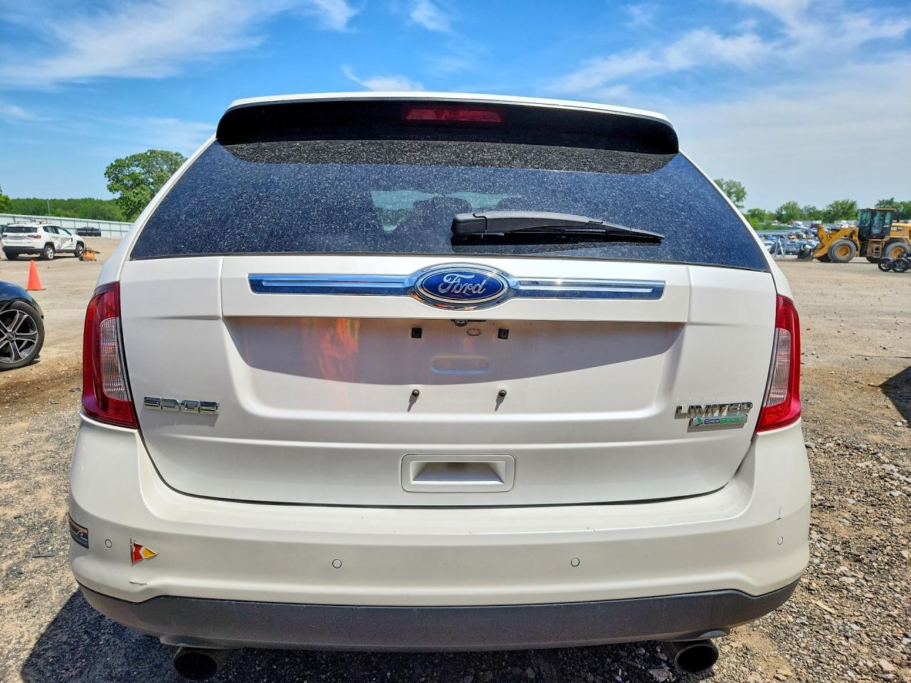 2012 Ford Edge Limited Белый vin: 2FMDK3K98CBA56985