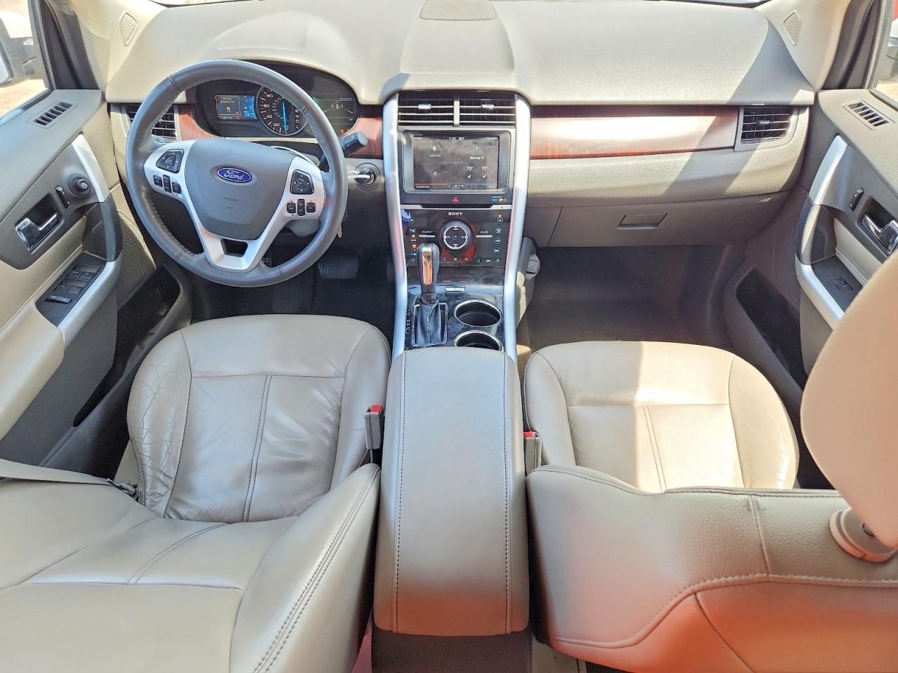 2012 Ford Edge Limited Белый vin: 2FMDK3K98CBA56985