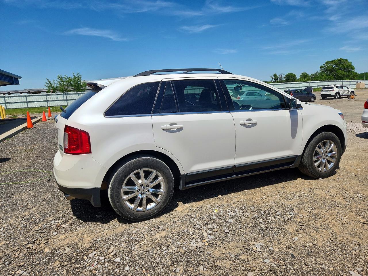2012 Ford Edge Limited Белый vin: 2FMDK3K98CBA56985