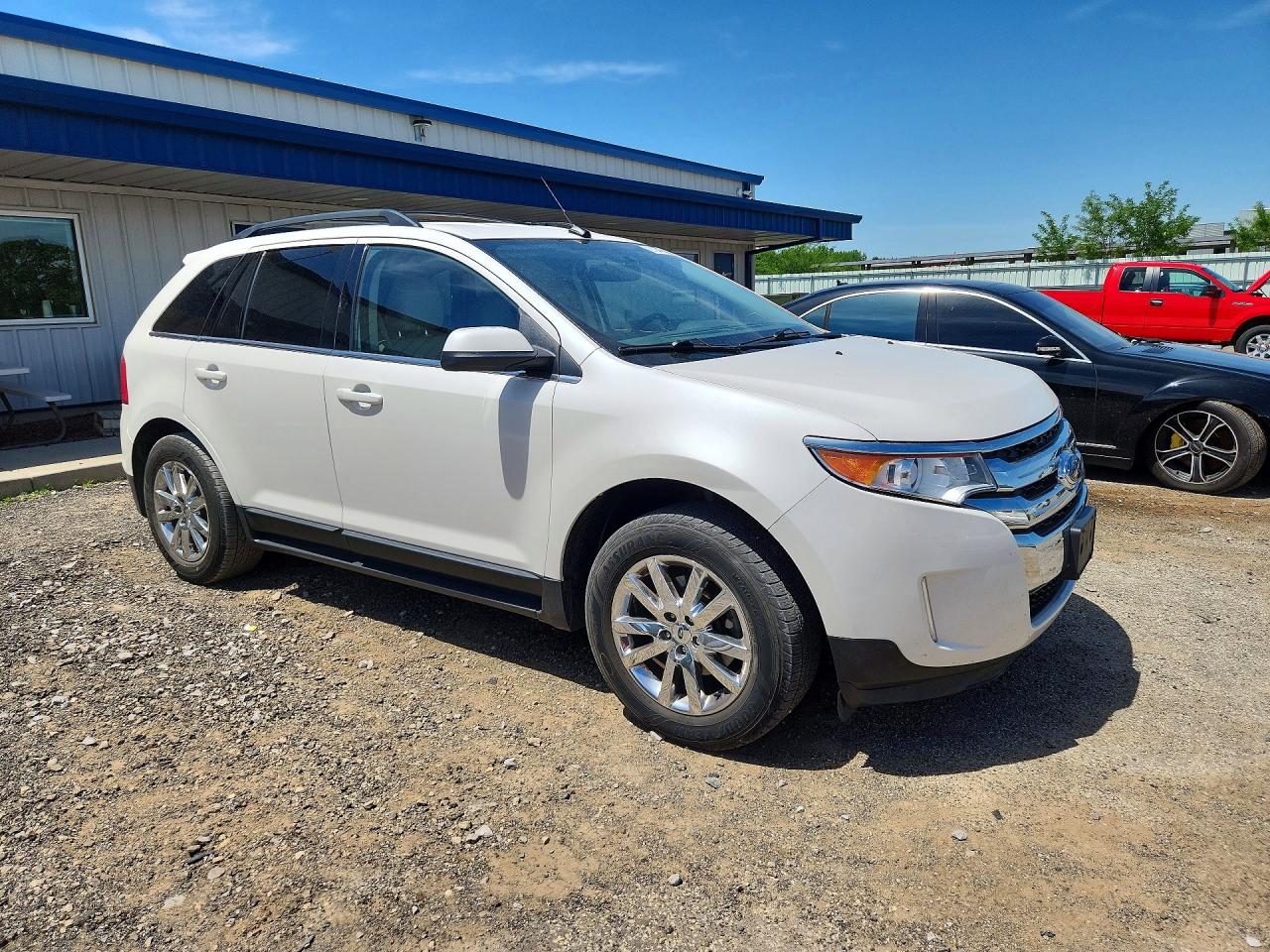 2012 Ford Edge Limited Белый vin: 2FMDK3K98CBA56985